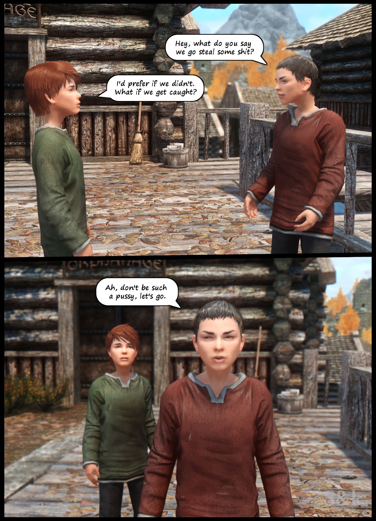 A Mother’s Oath (The Elder Scrolls V: Skyrim) [SKComics] - Chapter 3 — Page 46