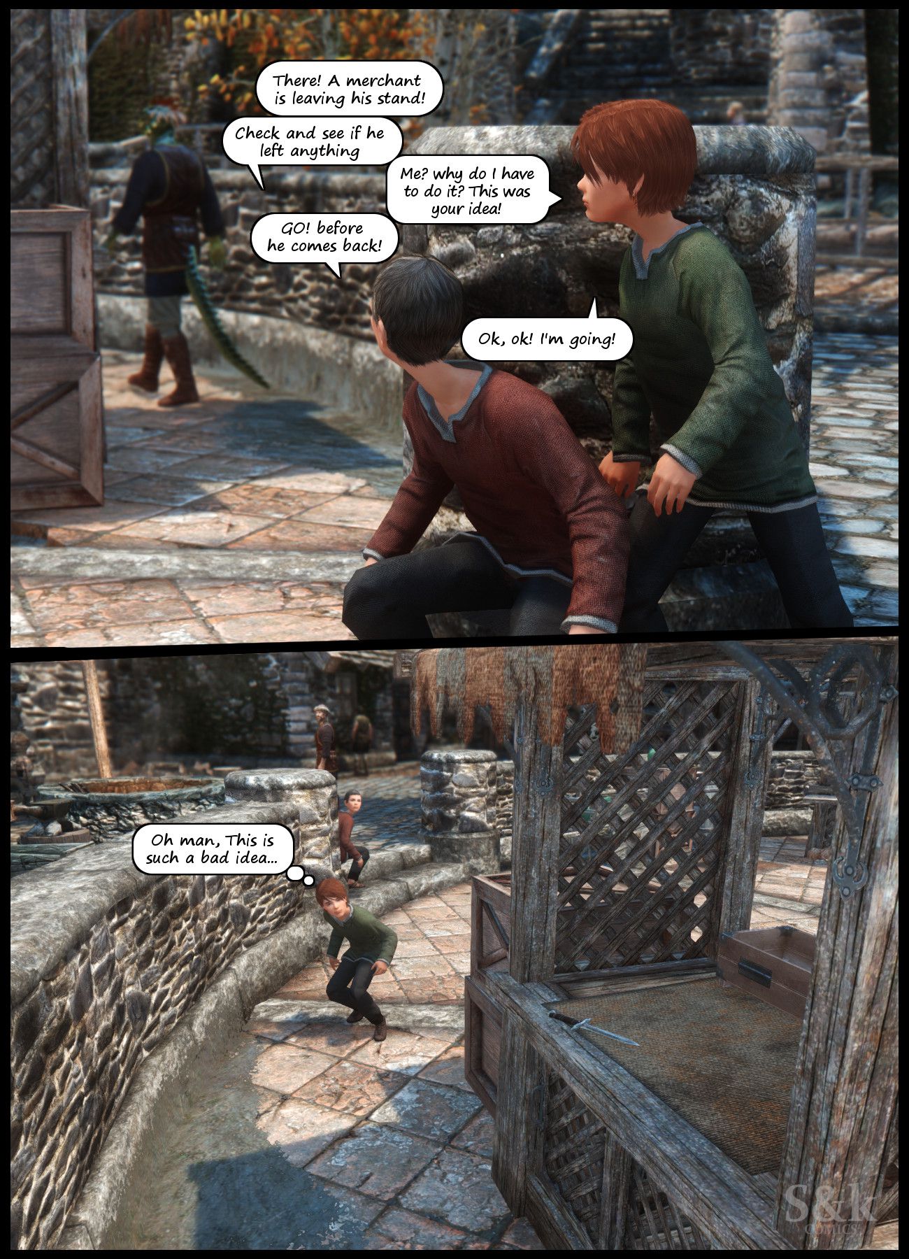 A Mother’s Oath (The Elder Scrolls V: Skyrim) [SKComics] - Chapter 3 — Page 47