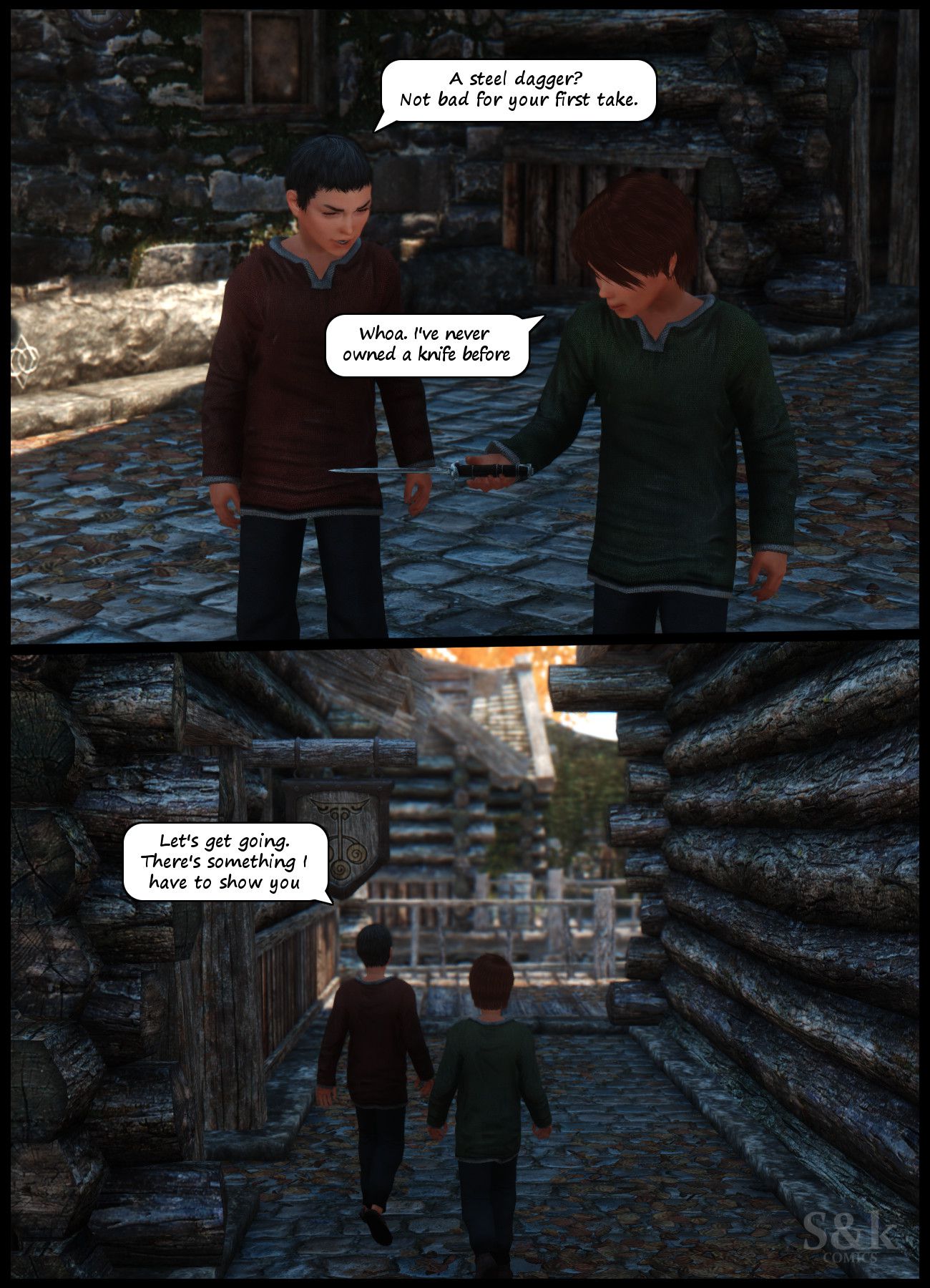 A Mother’s Oath (The Elder Scrolls V: Skyrim) [SKComics] - Chapter 3 — Page 49