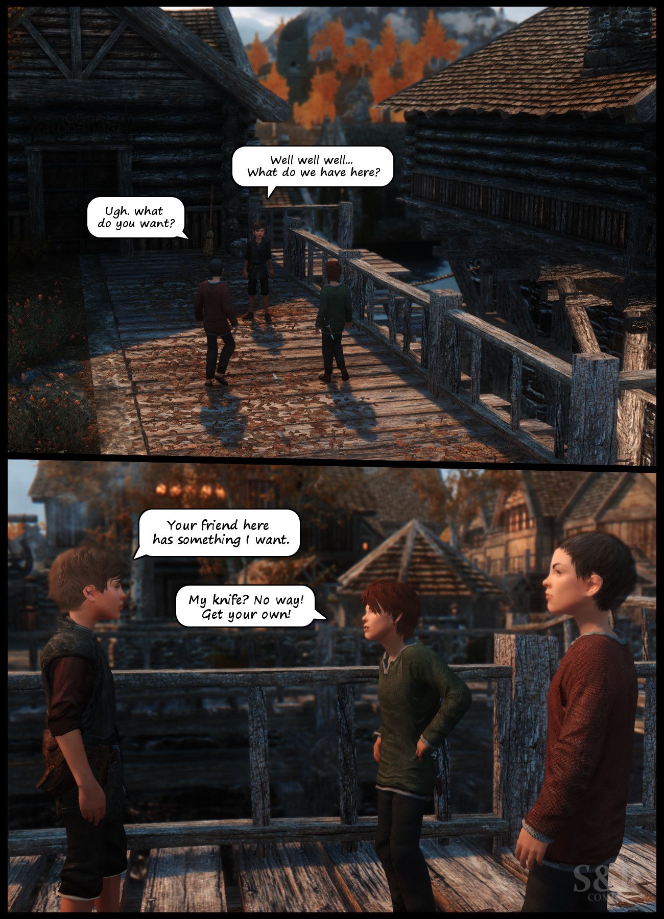 A Mother’s Oath (The Elder Scrolls V: Skyrim) [SKComics] - Chapter 3 — Page 77