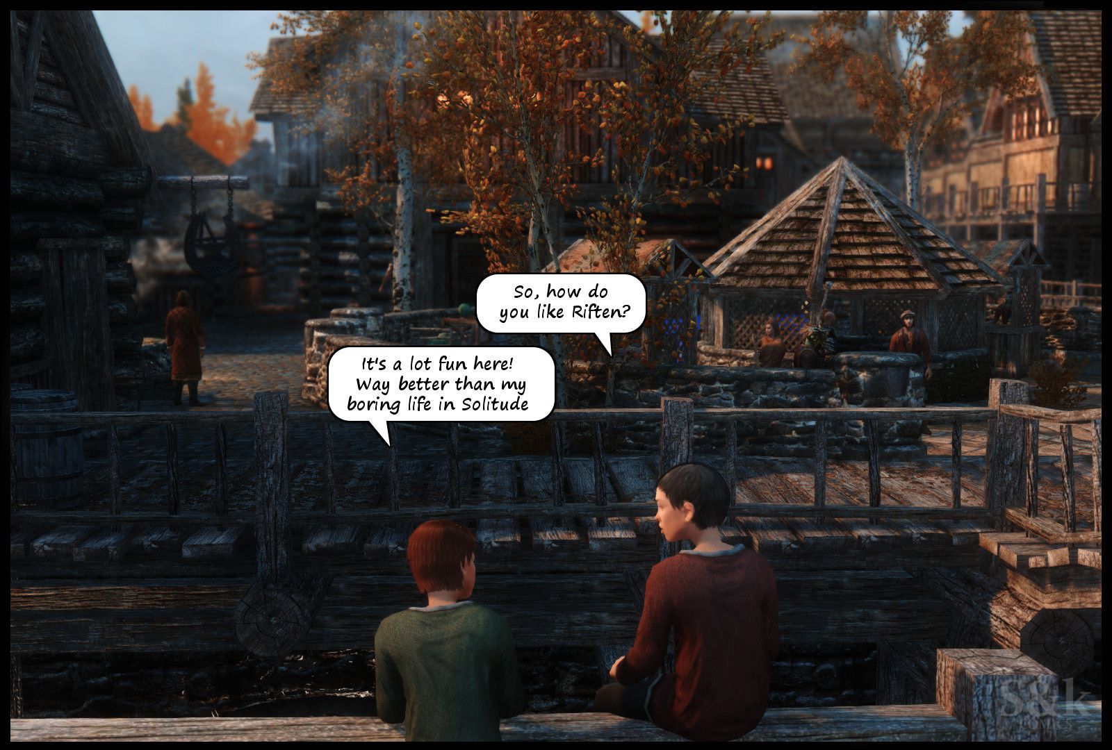 A Mother’s Oath (The Elder Scrolls V: Skyrim) [SKComics] - Chapter 3 — Page 91