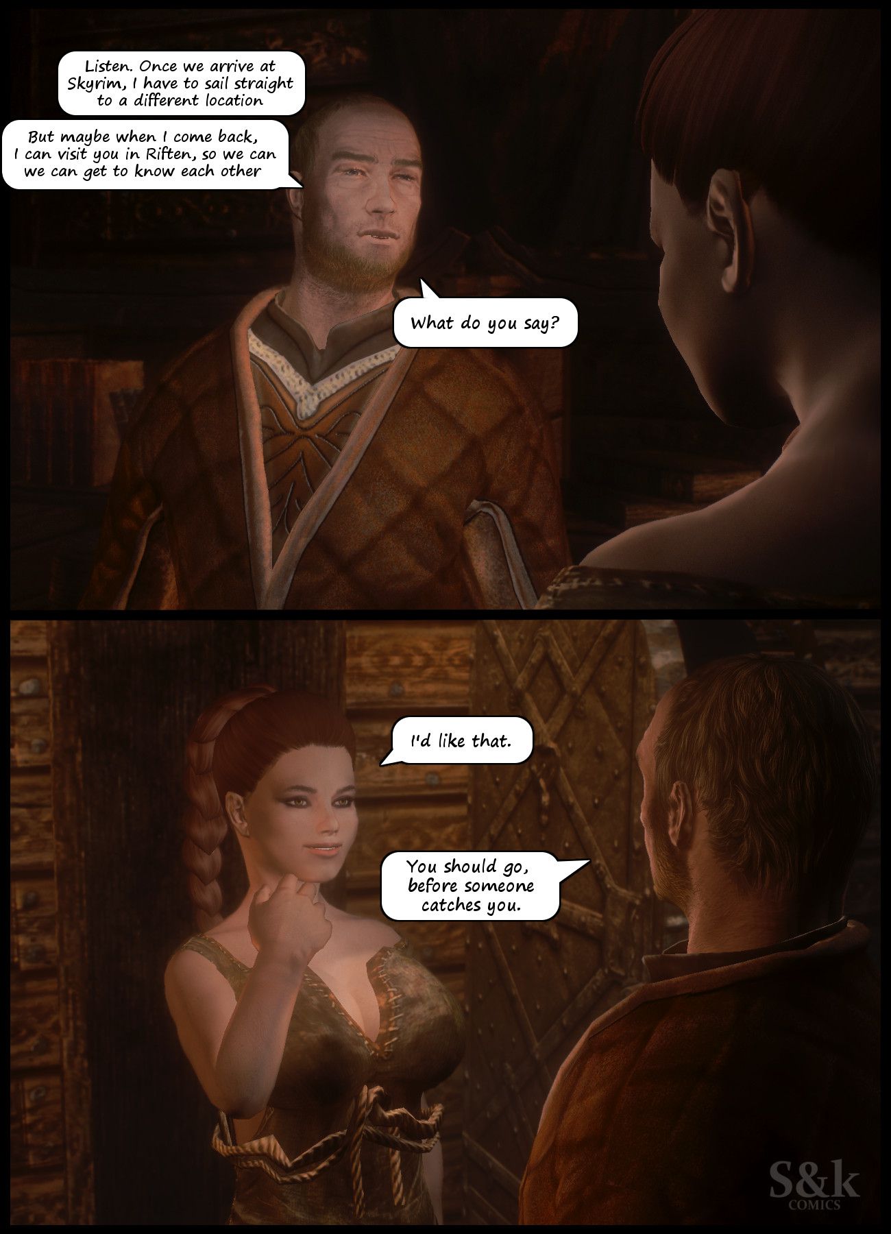 A Mother’s Oath (The Elder Scrolls V: Skyrim) [SKComics] - Chapter 3 — Page 95