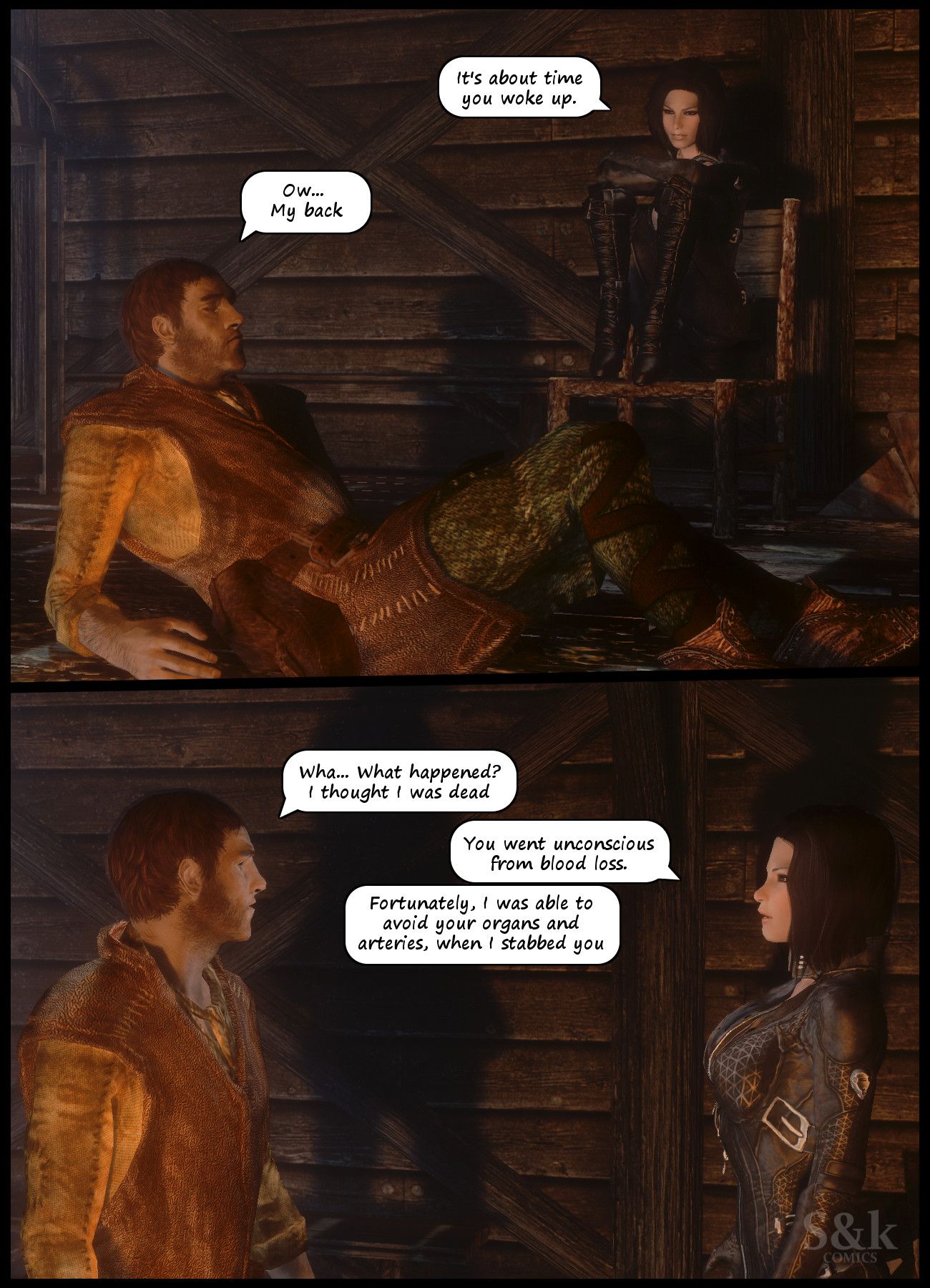 Khajitwoman (The Elder Scrolls V: Skyrim) [SKComics] - Chapter 3 — Page 22