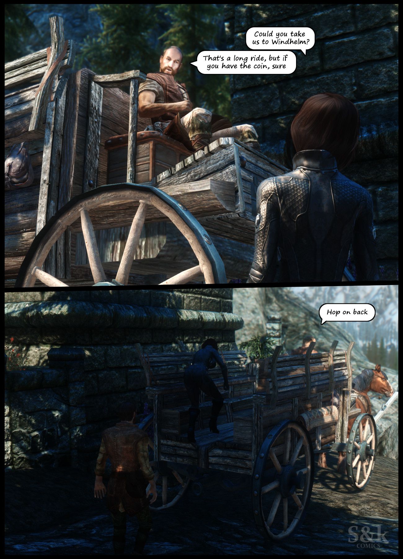 Khajitwoman (The Elder Scrolls V: Skyrim) [SKComics] - Chapter 3 — Page 30