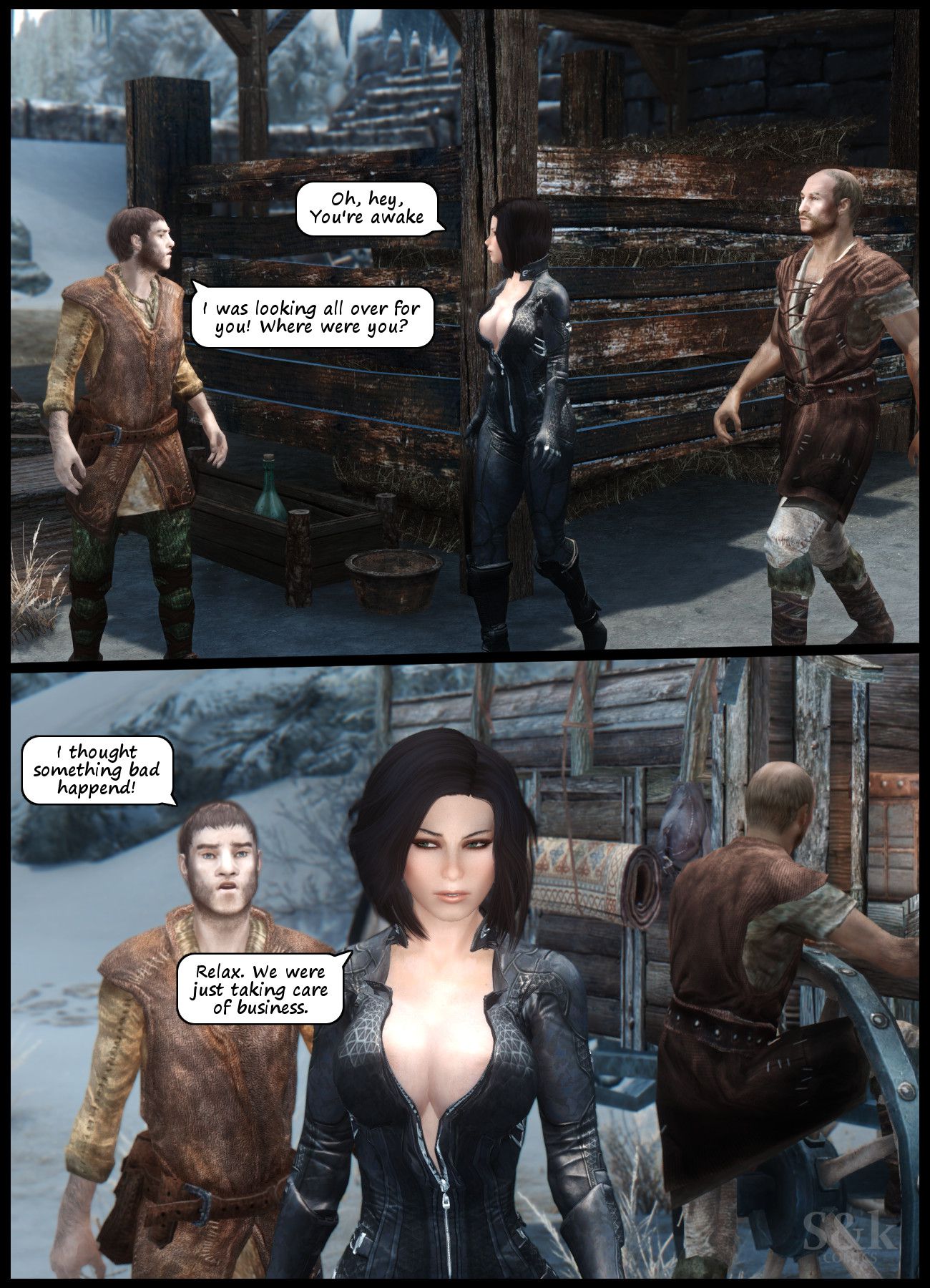Khajitwoman (The Elder Scrolls V: Skyrim) [SKComics] - Chapter 3 — Page 37