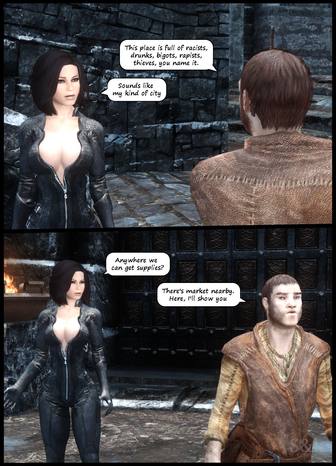 Khajitwoman (The Elder Scrolls V: Skyrim) [SKComics] - Chapter 3 — Page 40
