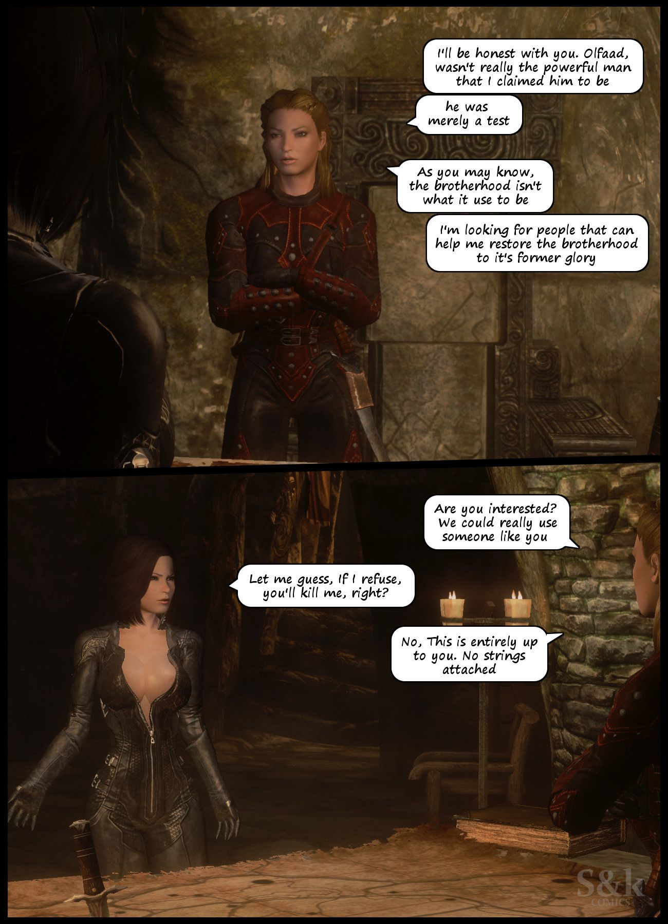 Khajitwoman (The Elder Scrolls V: Skyrim) [SKComics] - Chapter 3 — Page 73
