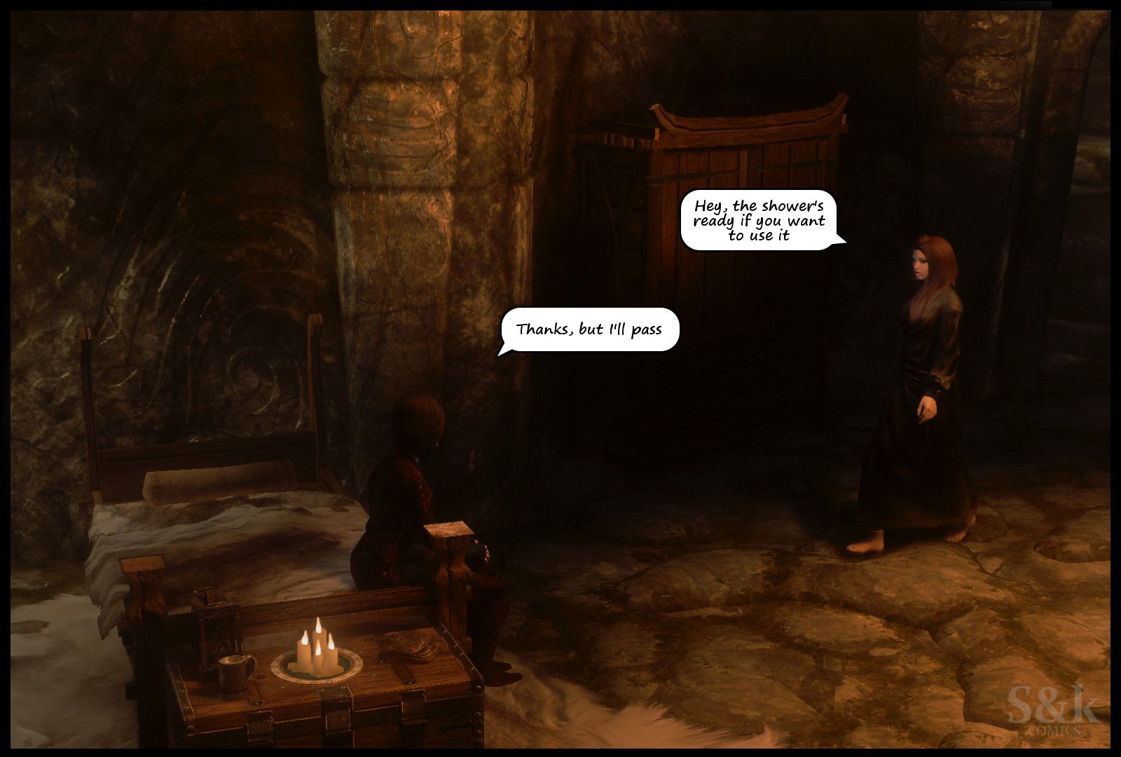 Khajitwoman (The Elder Scrolls V: Skyrim) [SKComics] - Chapter 3 — Page 83