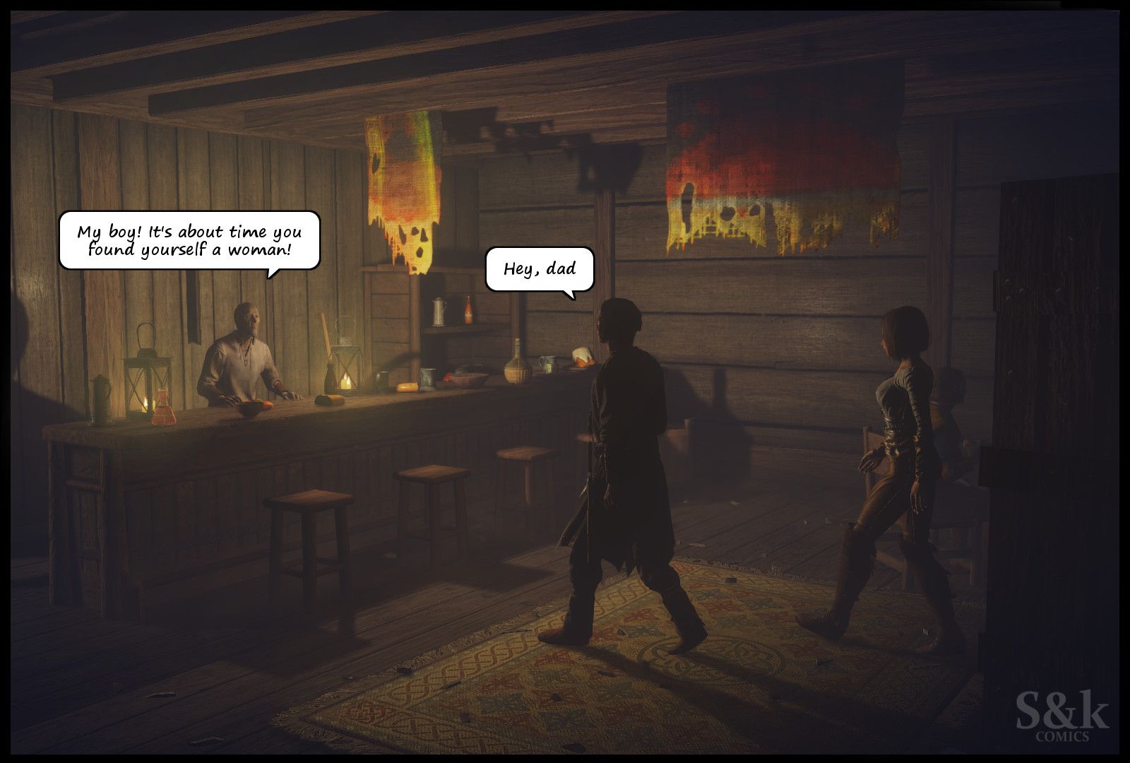 Khajitwoman (The Elder Scrolls V: Skyrim) [SKComics] - Chapter 4 — Page 60