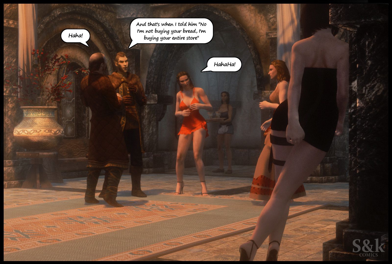 Khajitwoman (The Elder Scrolls V: Skyrim) [SKComics] - Chapter 2 — Page 23