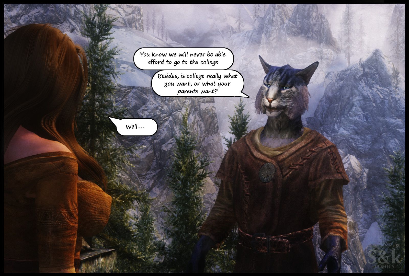 Khajitwoman (The Elder Scrolls V: Skyrim) [SKComics] - Chapter 1 — Page 19