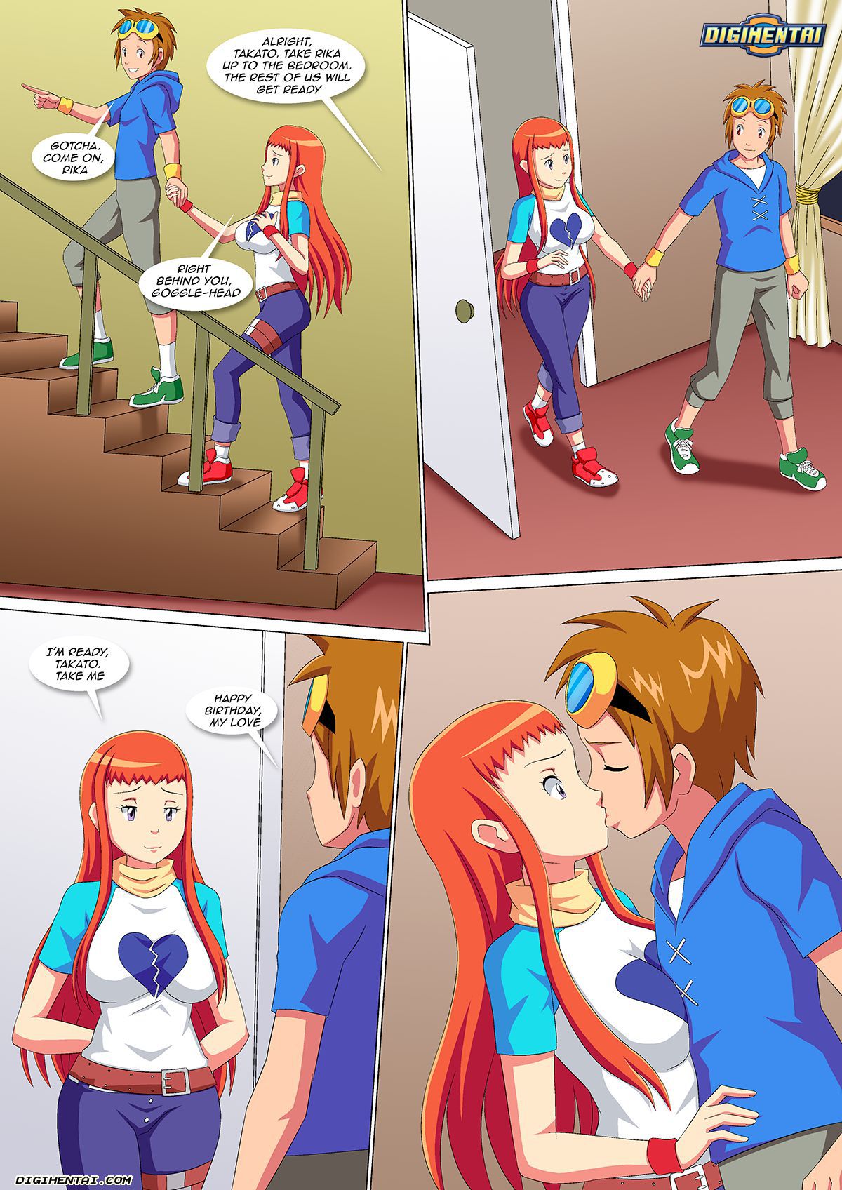 Happy Birthday Rika (Digimon) [Palcomix] - Chapter 2 — Page 9