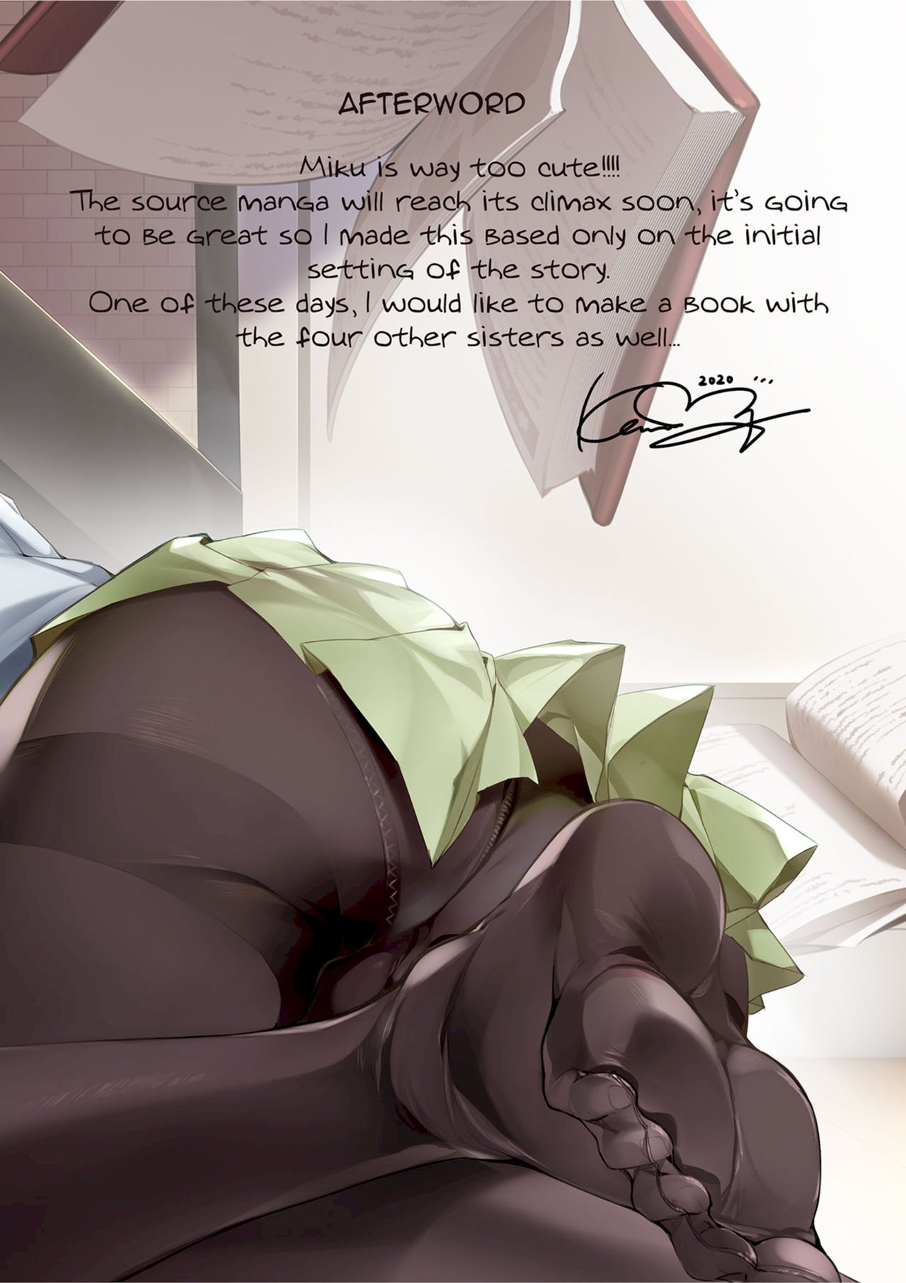 A Book Where Miku Has It Her Way (The Quintessential Quintuplets) [Karory] - Chapter 1 — Page 29