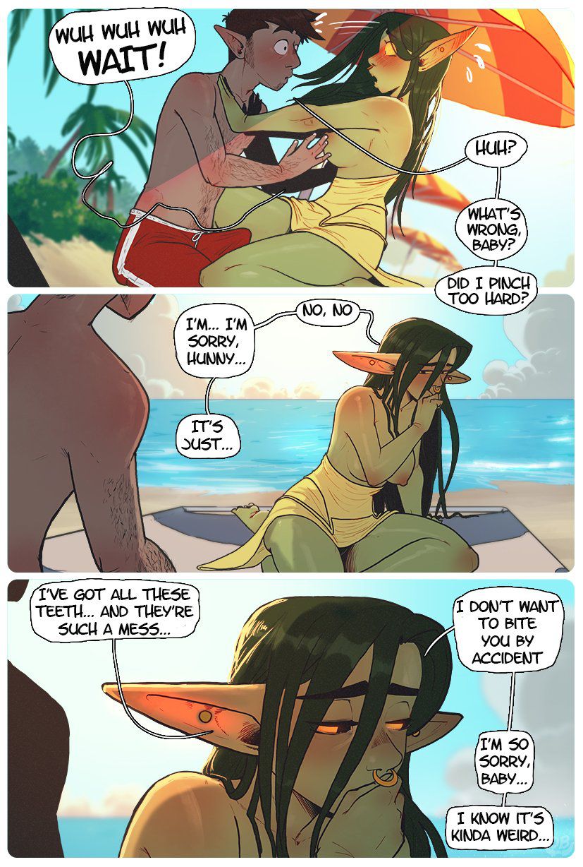 Beach Day In Xhorhas [OrcBarbies] - Chapter 1 — Page 10