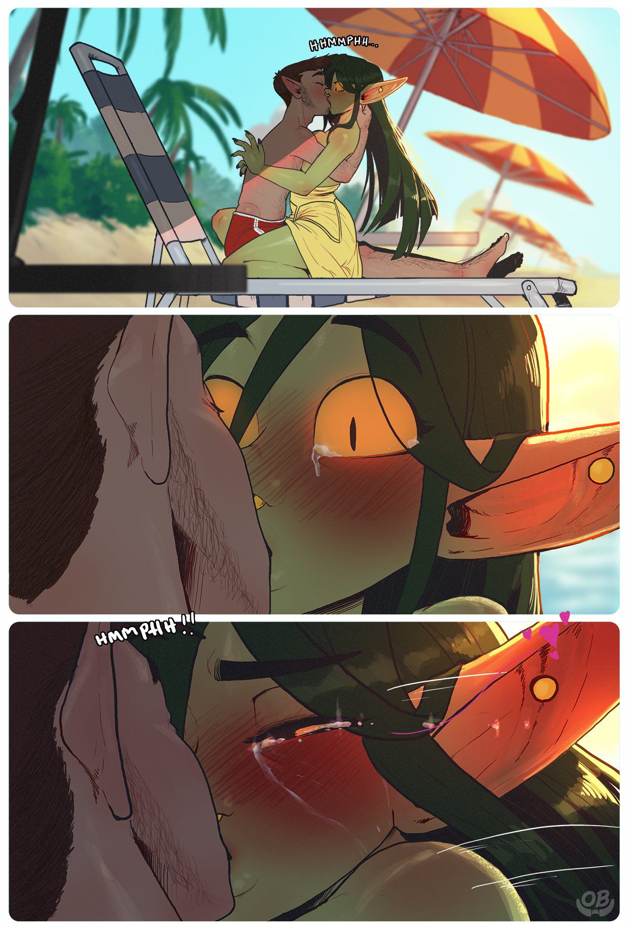 Beach Day In Xhorhas [OrcBarbies] - Chapter 1 — Page 12