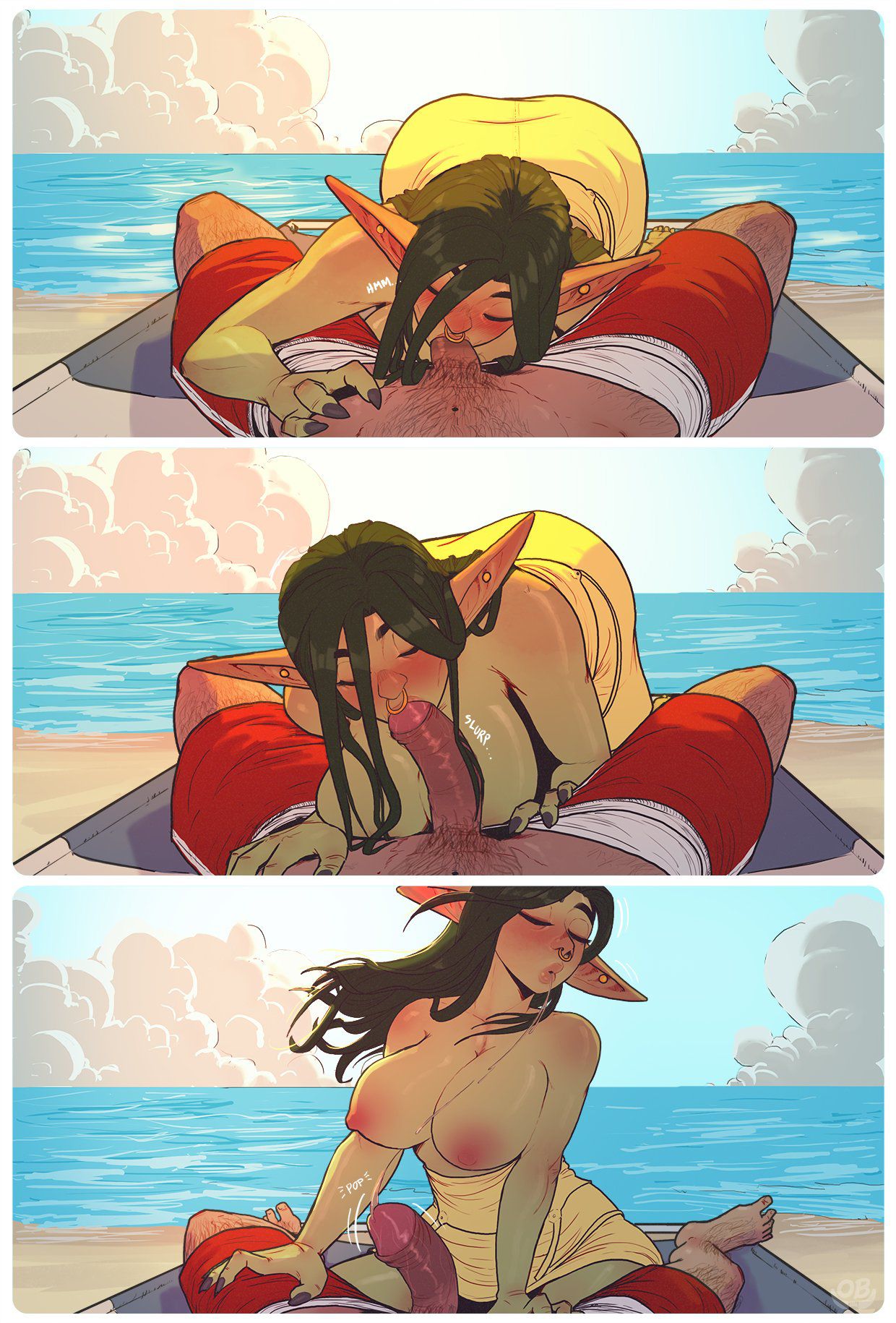 Beach Day In Xhorhas [OrcBarbies] - Chapter 1 — Page 17