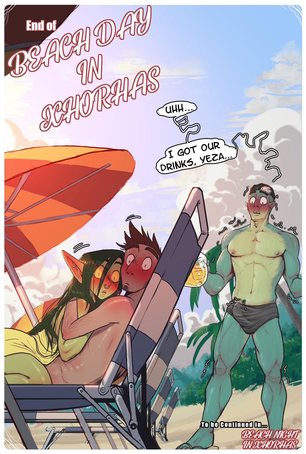 Beach Day In Xhorhas [OrcBarbies] - Chapter 1 — Page 31