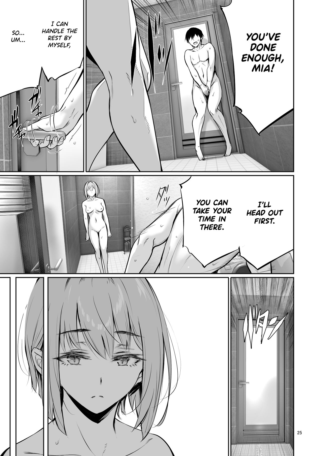 The Reason Why a German Girl Takes a Bath Together With Me on Her Homestay [Gentsuki] - Chapter 1 — Page 25