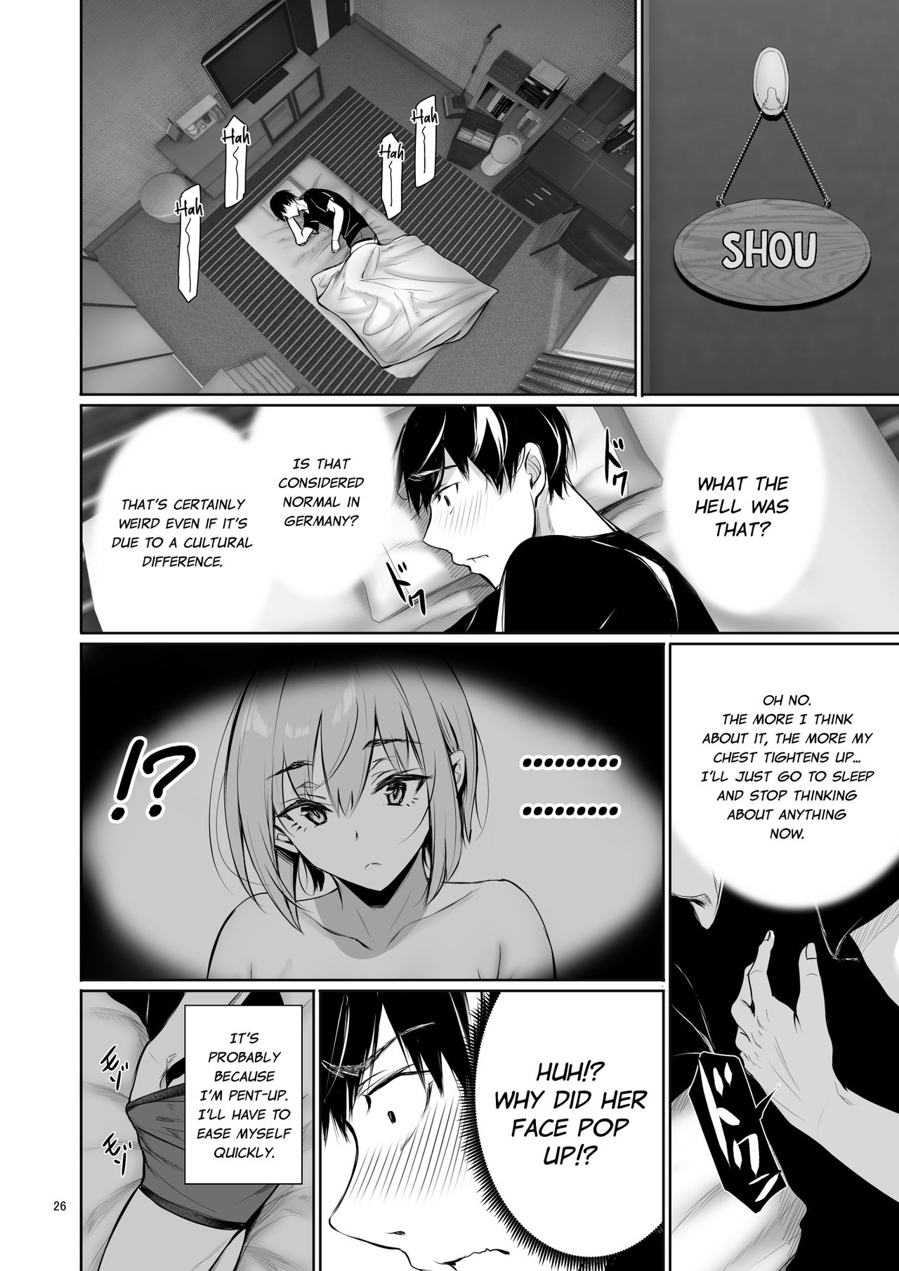 The Reason Why a German Girl Takes a Bath Together With Me on Her Homestay [Gentsuki] - Chapter 1 — Page 26