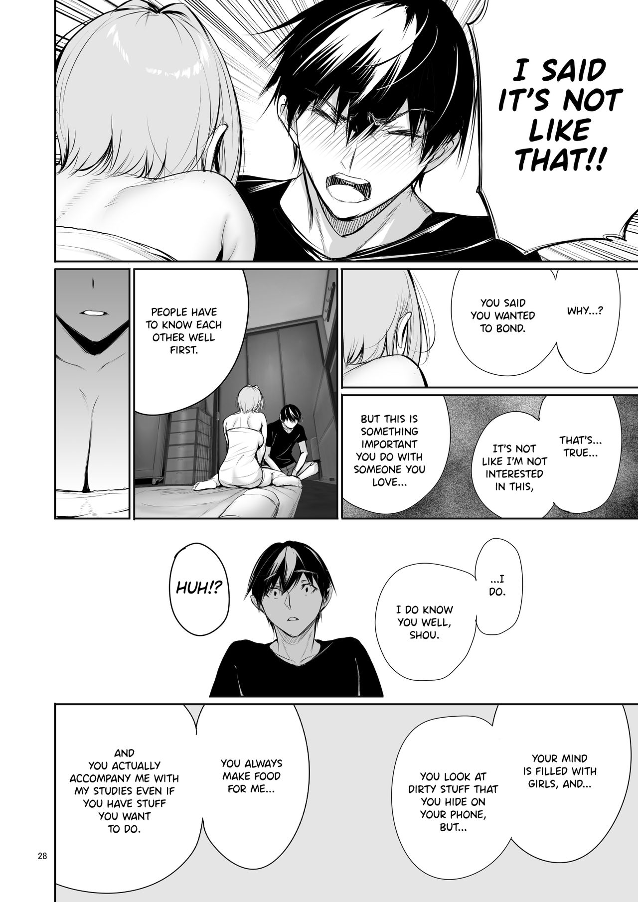 The Reason Why a German Girl Takes a Bath Together With Me on Her Homestay [Gentsuki] - Chapter 1 — Page 28