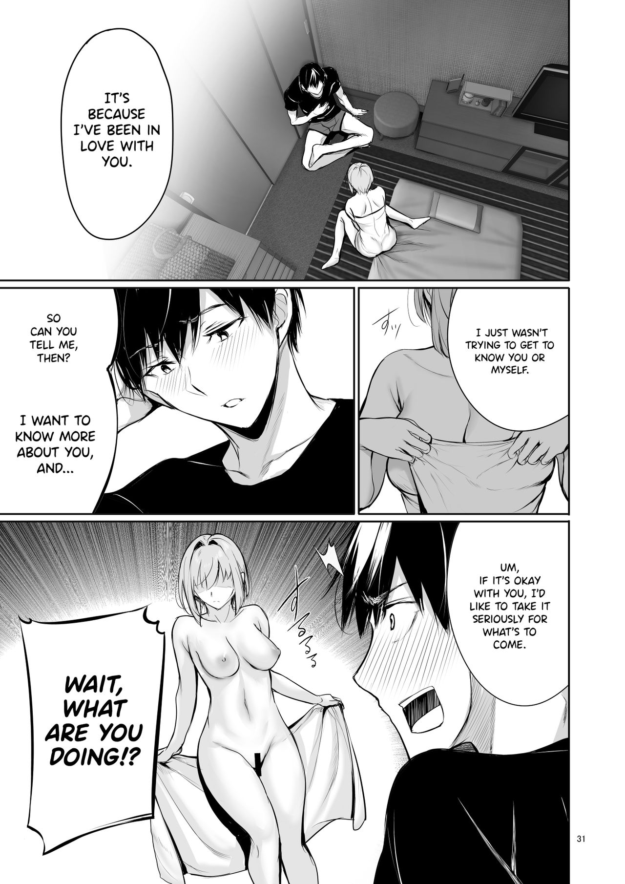 The Reason Why a German Girl Takes a Bath Together With Me on Her Homestay [Gentsuki] - Chapter 1 — Page 31