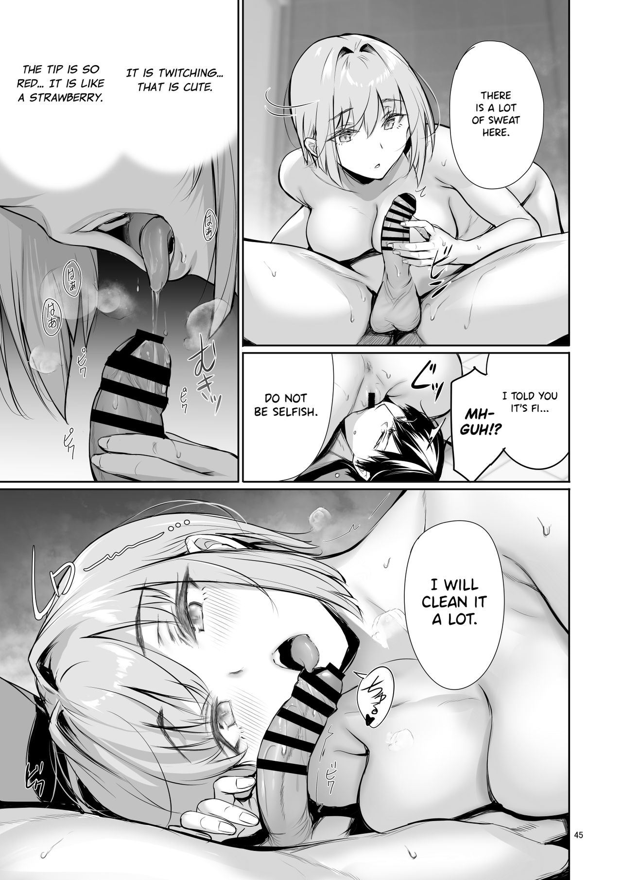 The Reason Why a German Girl Takes a Bath Together With Me on Her Homestay [Gentsuki] - Chapter 1 — Page 45