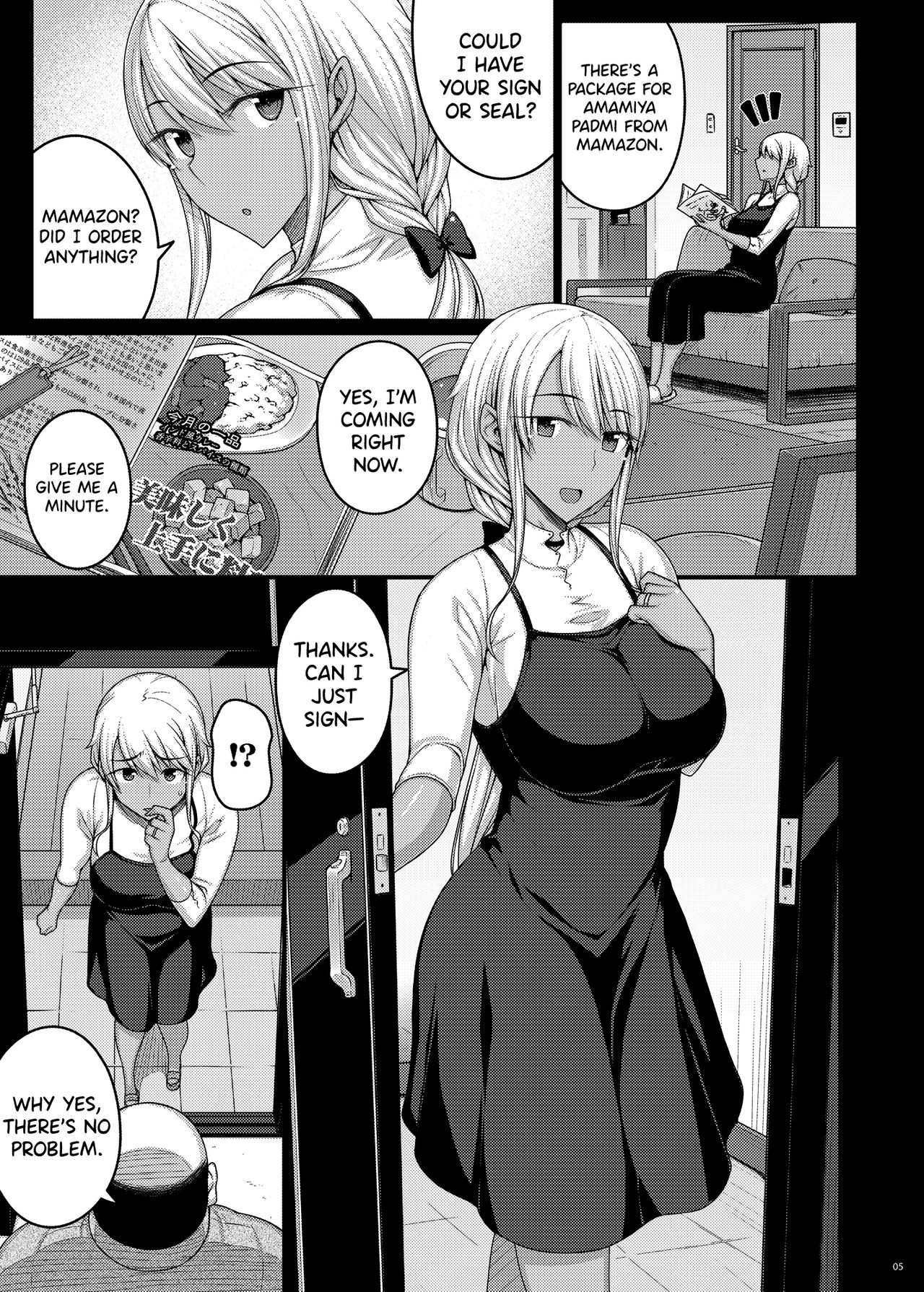 Tsumareta Ikoku no Hana [Darabuchi] - Chapter 3 — Page 4