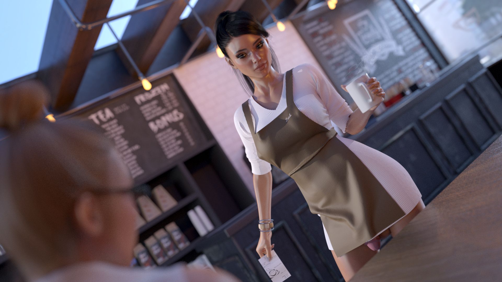 Coffee Shop [Forged3DX] - Chapter 1 — Page 11