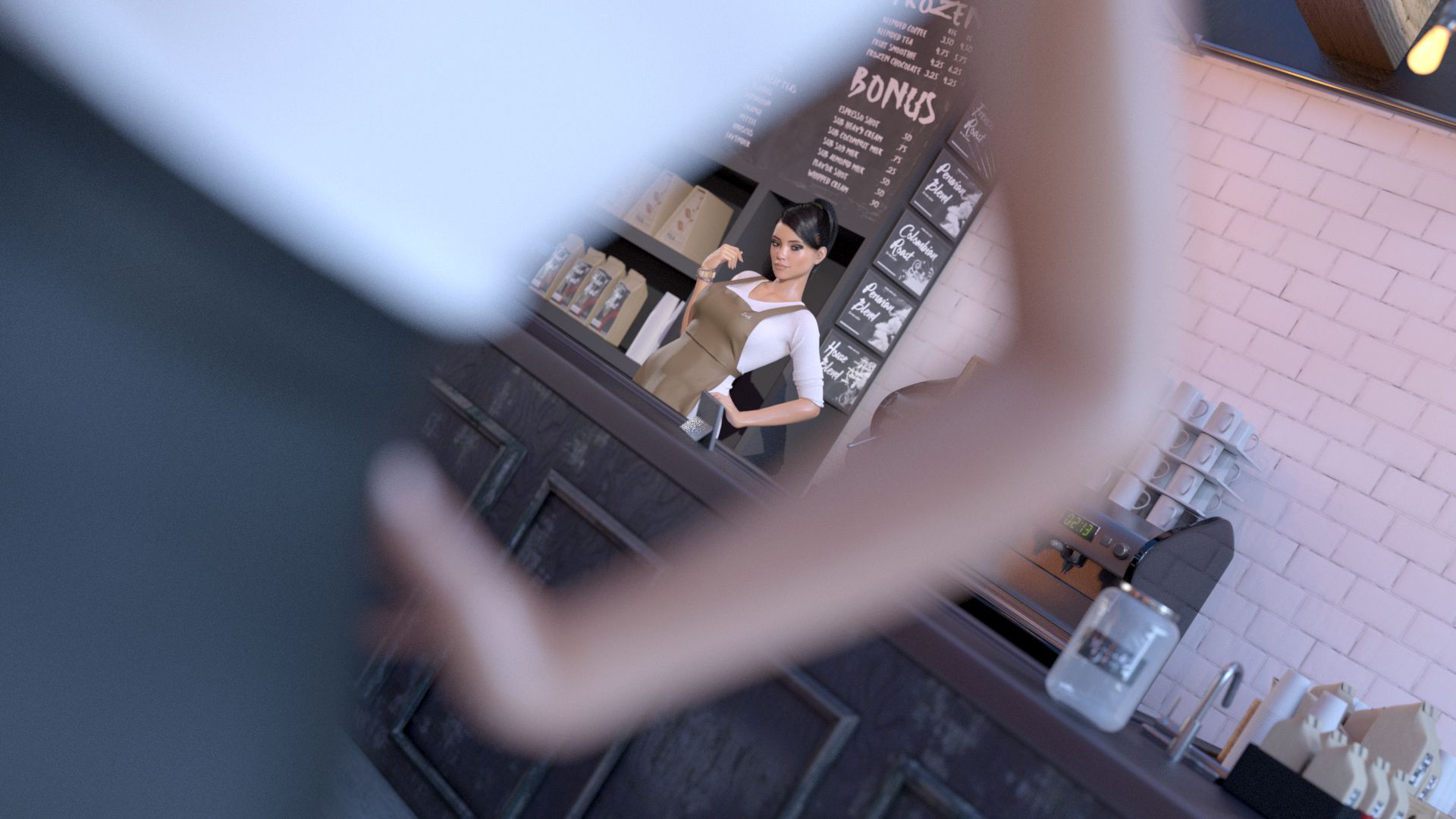 Coffee Shop [Forged3DX] - Chapter 1 — Page 4