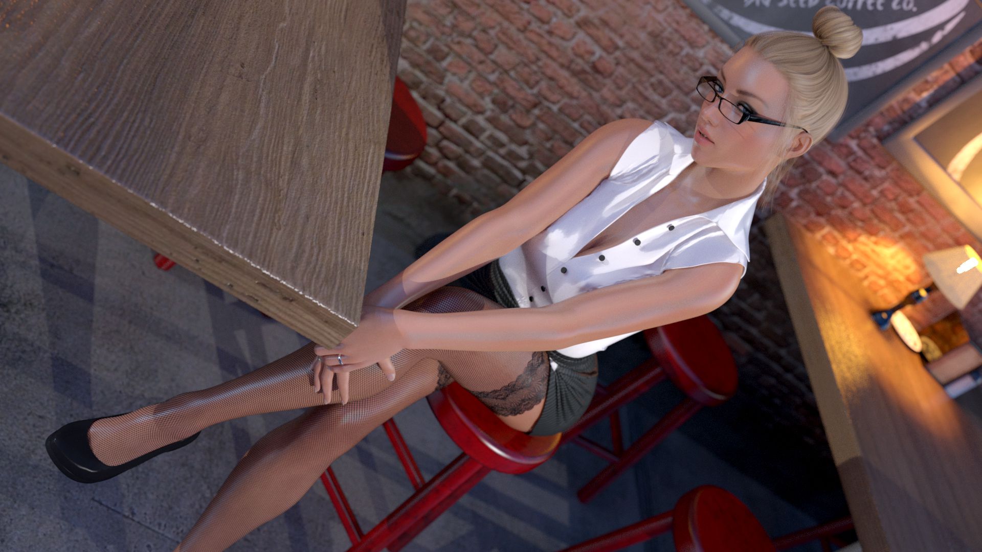 Coffee Shop [Forged3DX] - Chapter 1 — Page 7