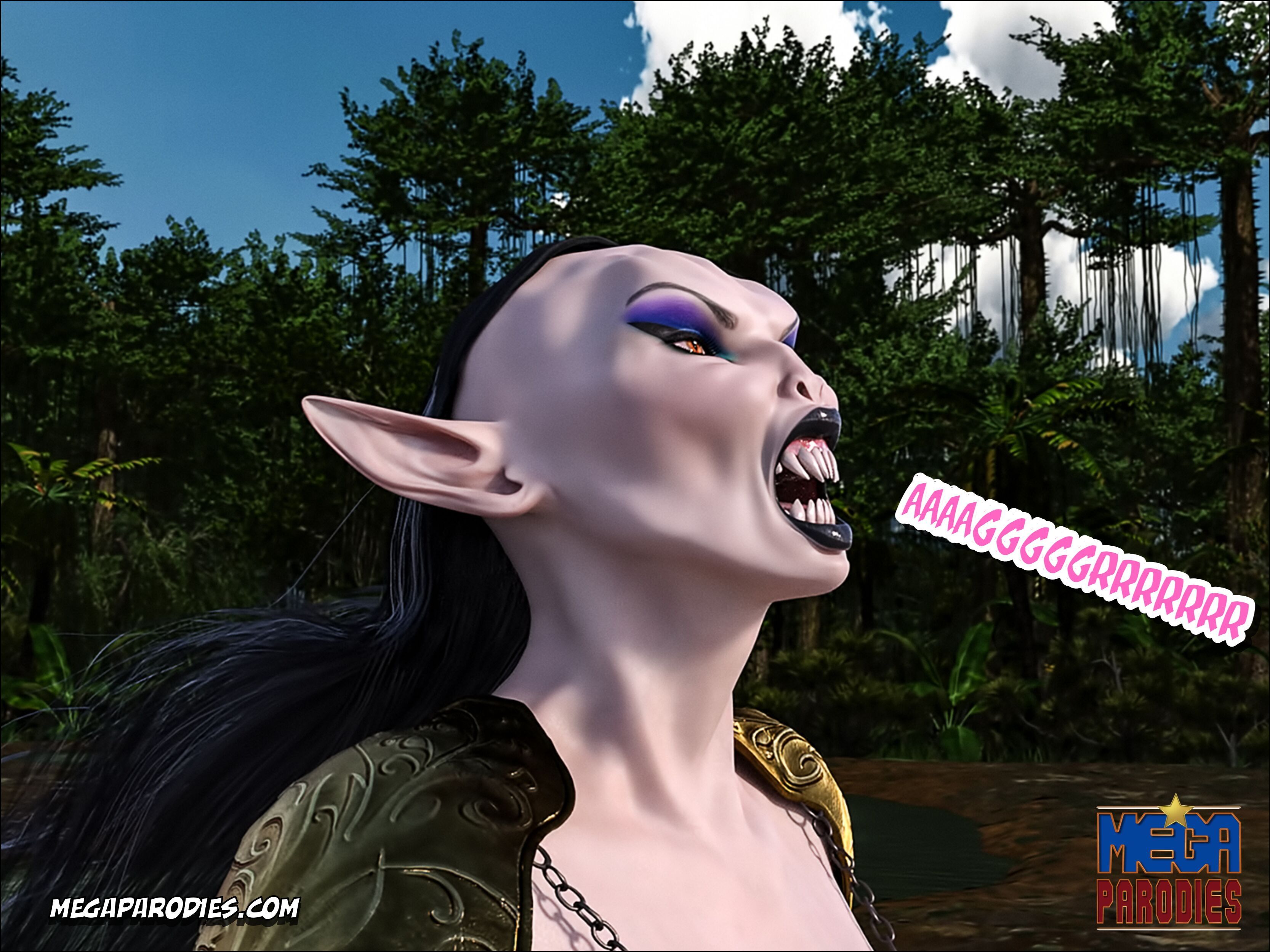 Snow White (Snow White And The Seven Dwarfs) [MegaParodies] - Chapter 2 — Page 35