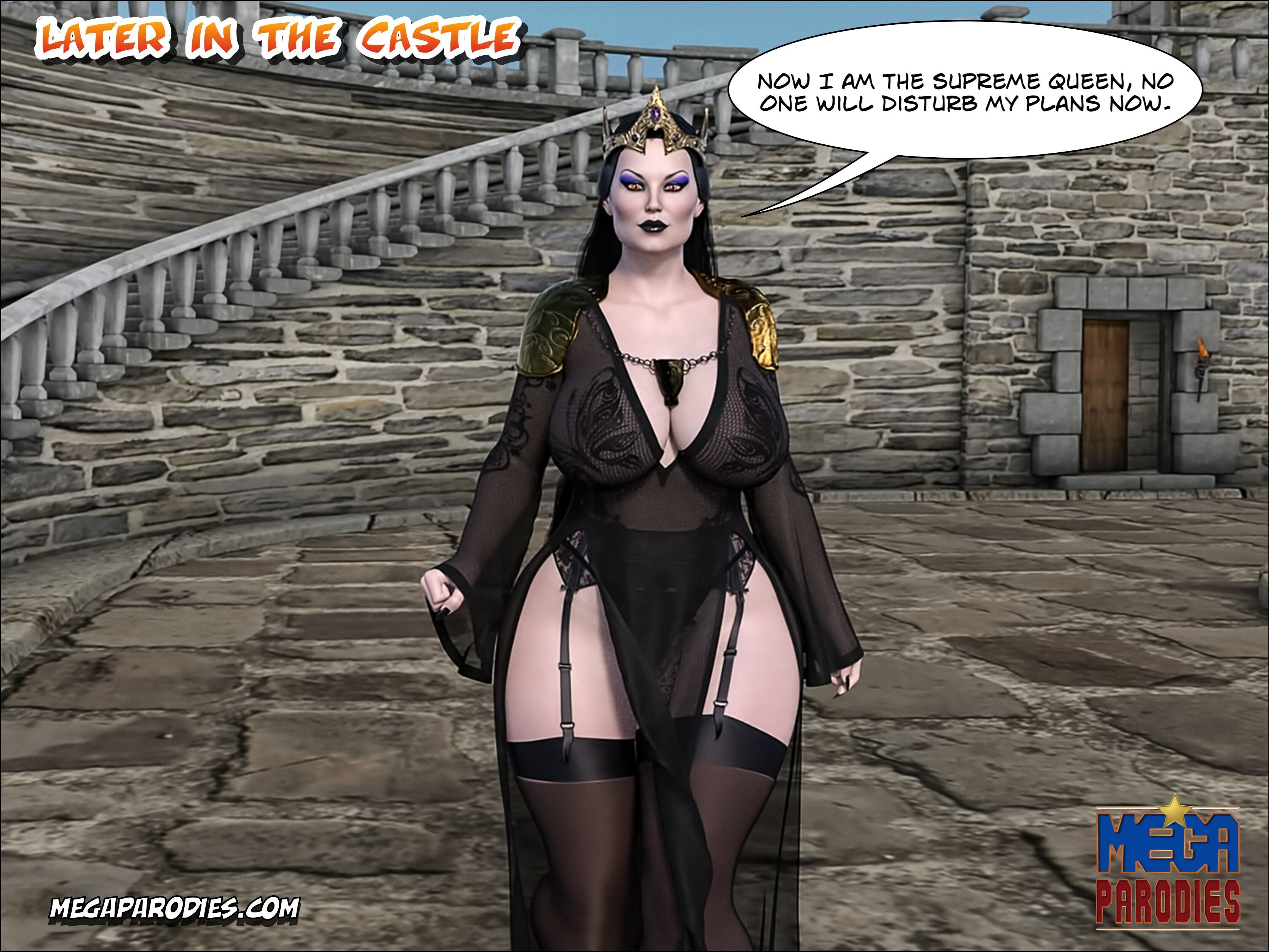 Snow White (Snow White And The Seven Dwarfs) [MegaParodies] - Chapter 2 — Page 42