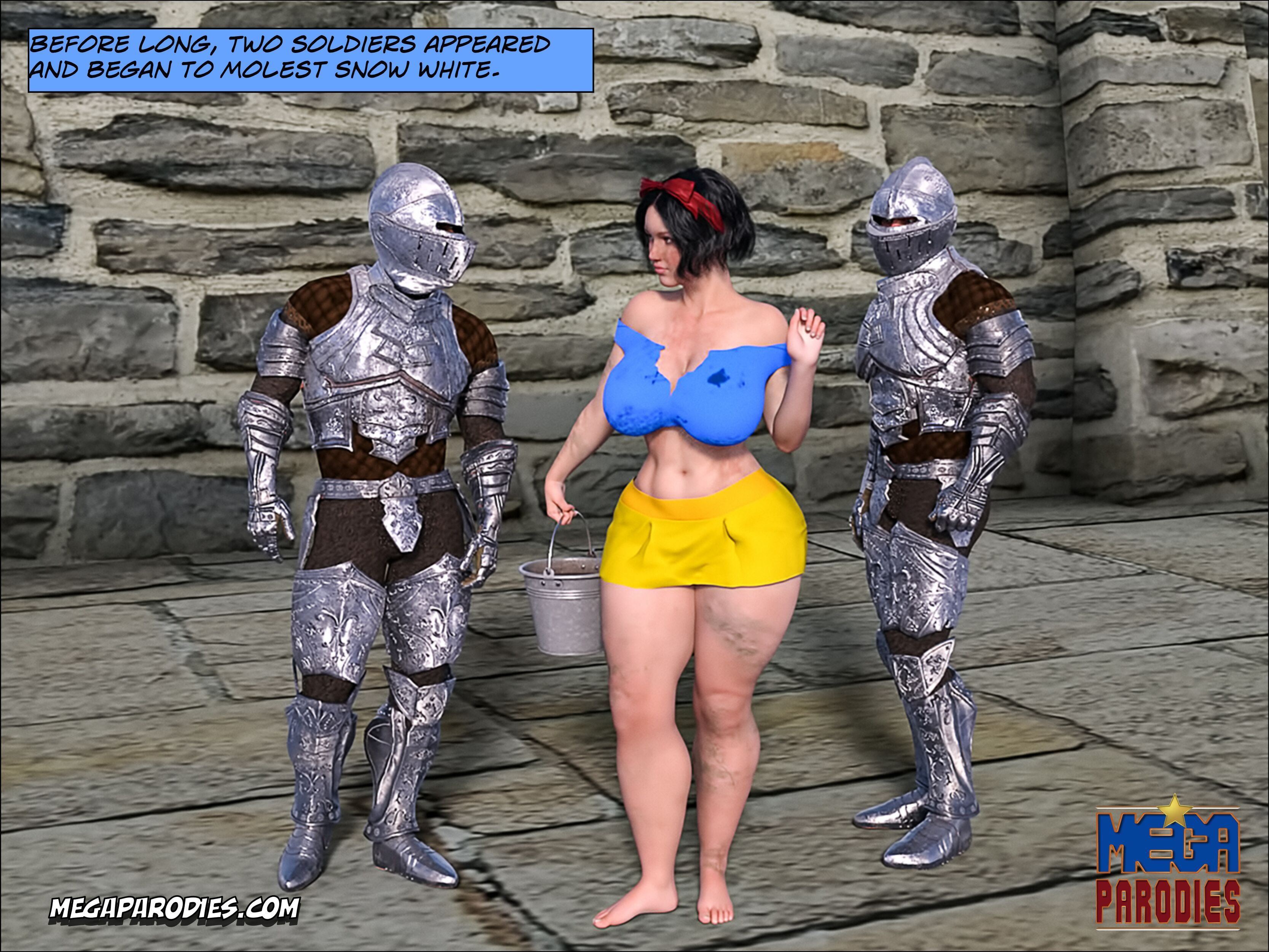 Snow White (Snow White And The Seven Dwarfs) [MegaParodies] - Chapter 2 — Page 52