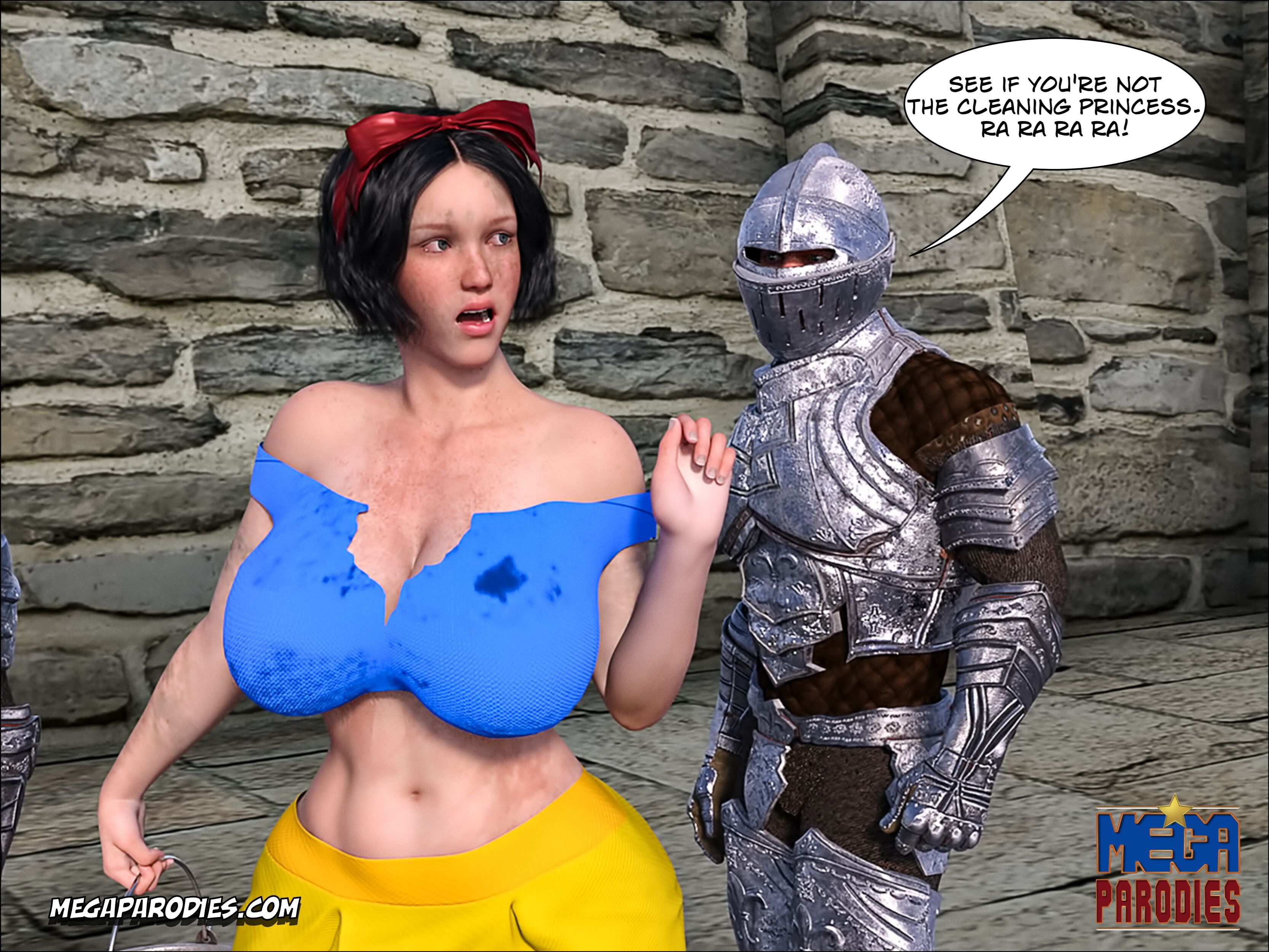 Snow White (Snow White And The Seven Dwarfs) [MegaParodies] - Chapter 2 — Page 53