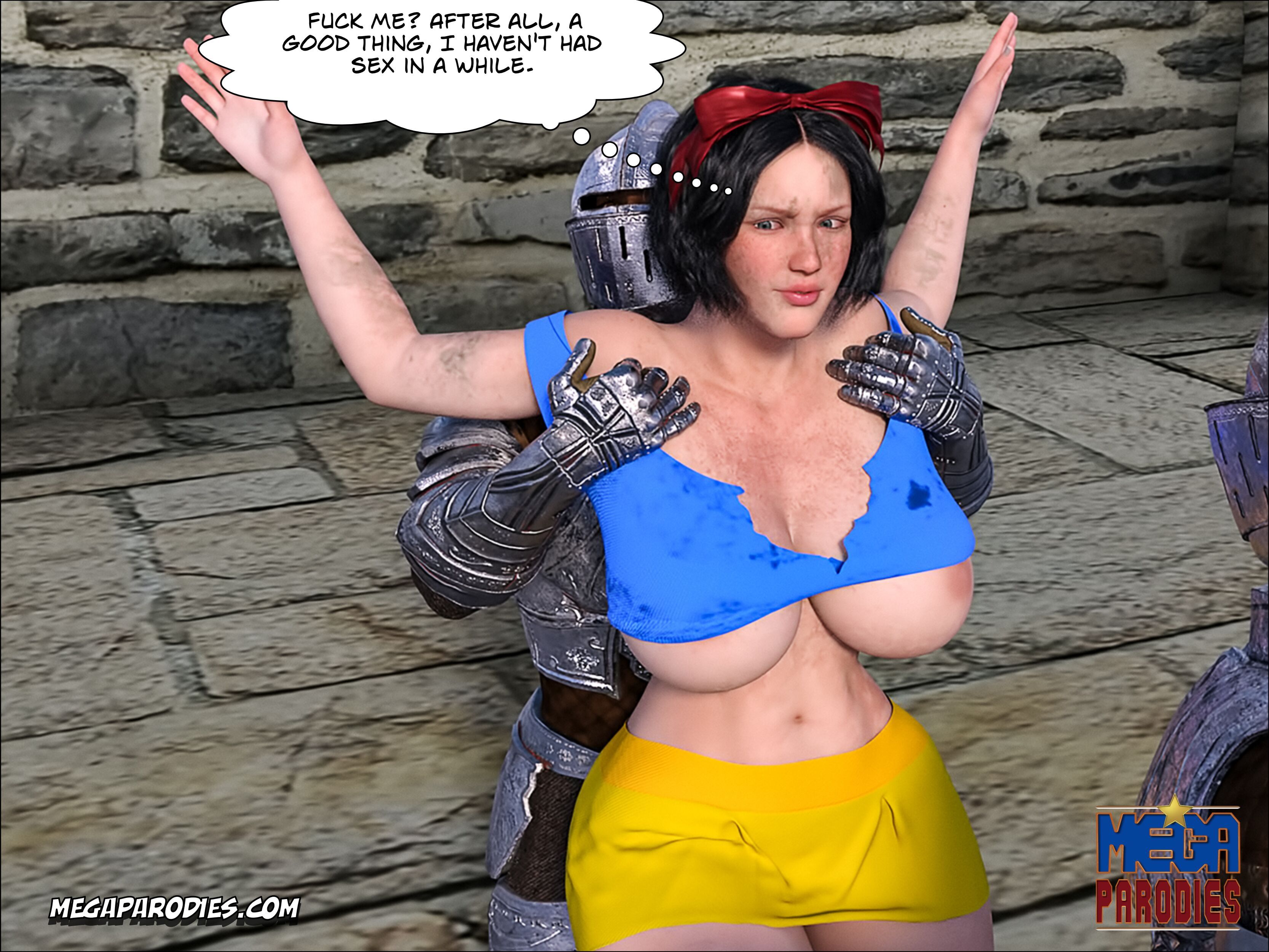 Snow White (Snow White And The Seven Dwarfs) [MegaParodies] - Chapter 2 — Page 59