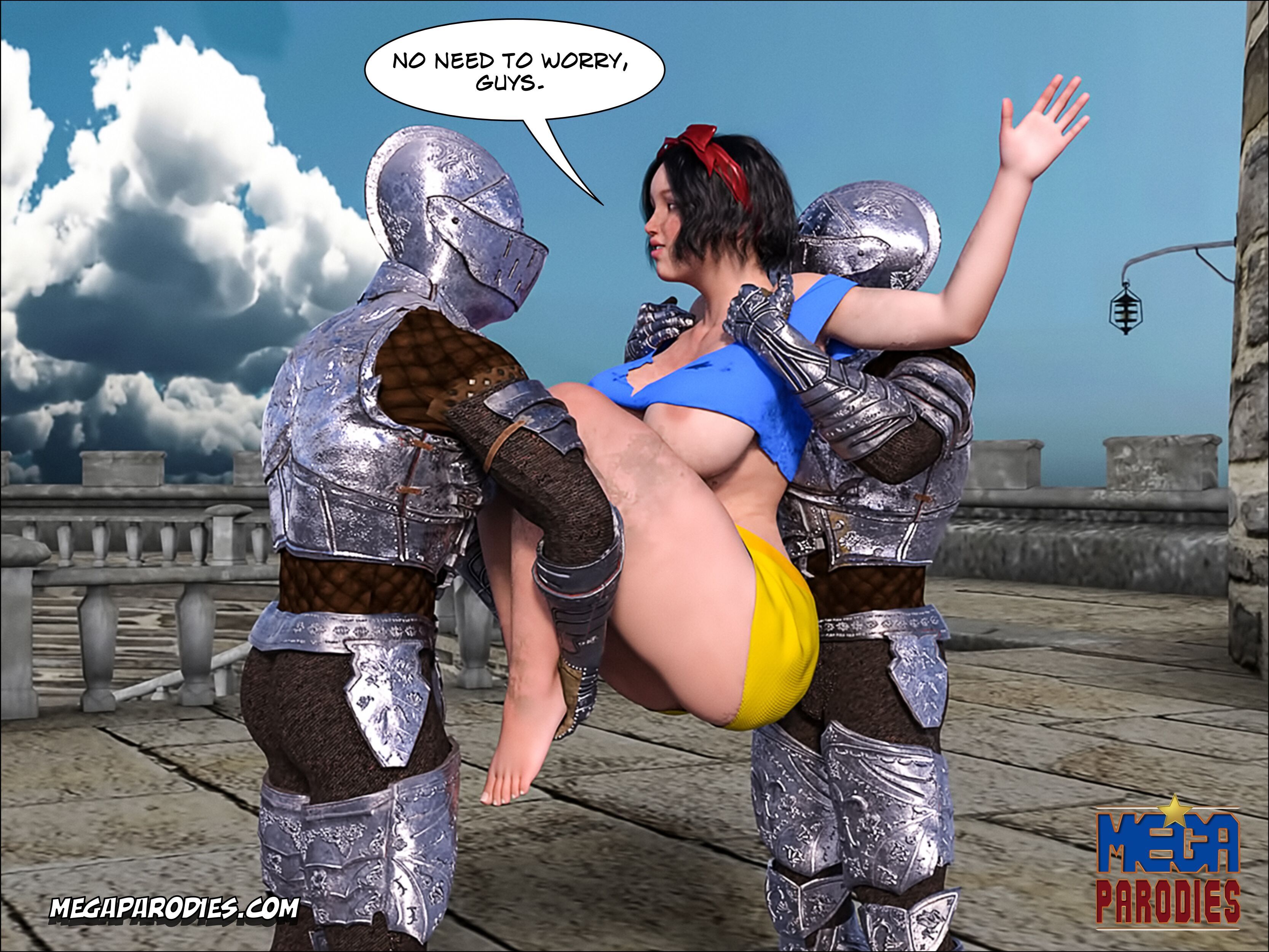 Snow White (Snow White And The Seven Dwarfs) [MegaParodies] - Chapter 2 — Page 61