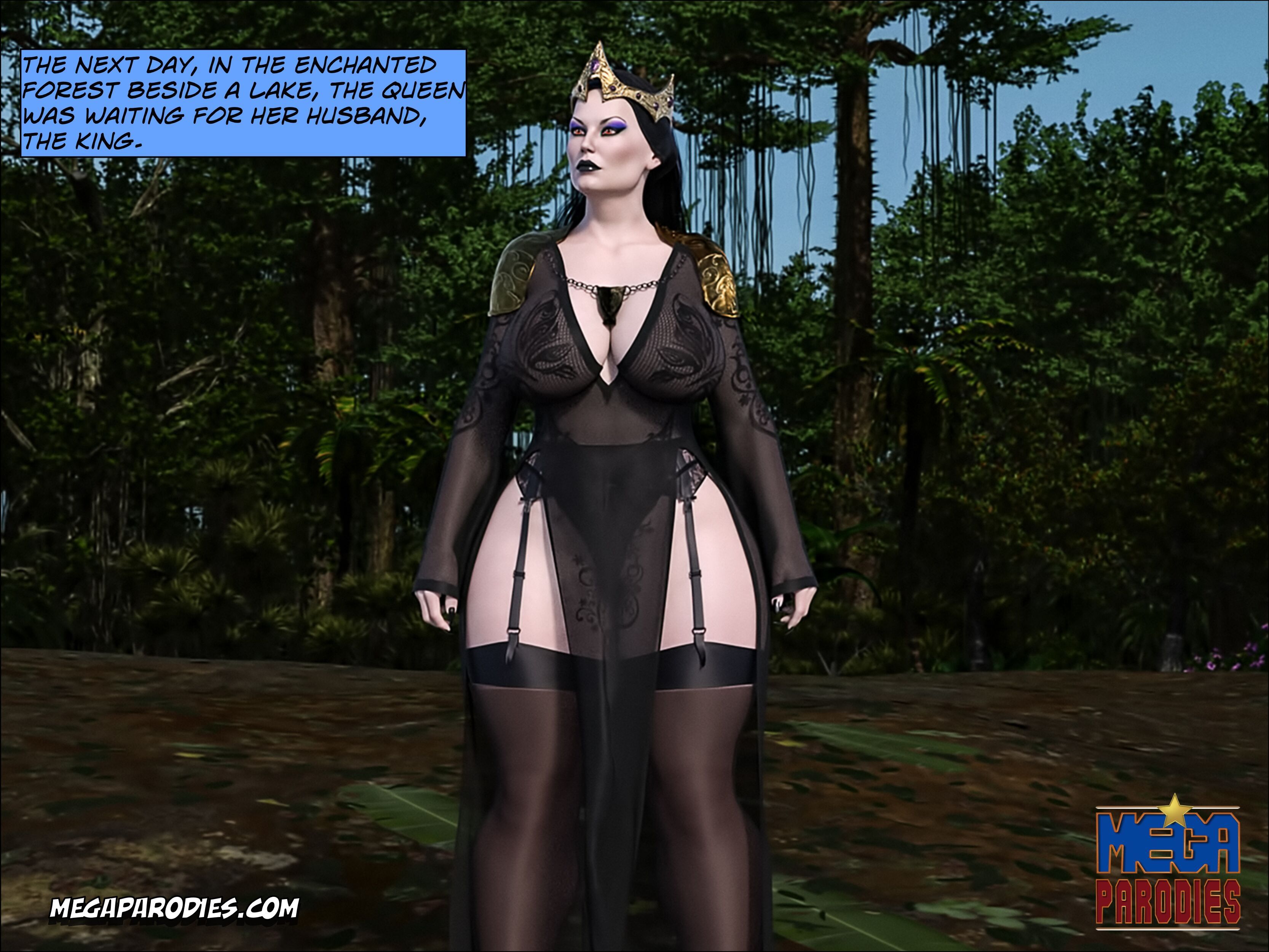 Snow White (Snow White And The Seven Dwarfs) [MegaParodies] - Chapter 2 — Page 7