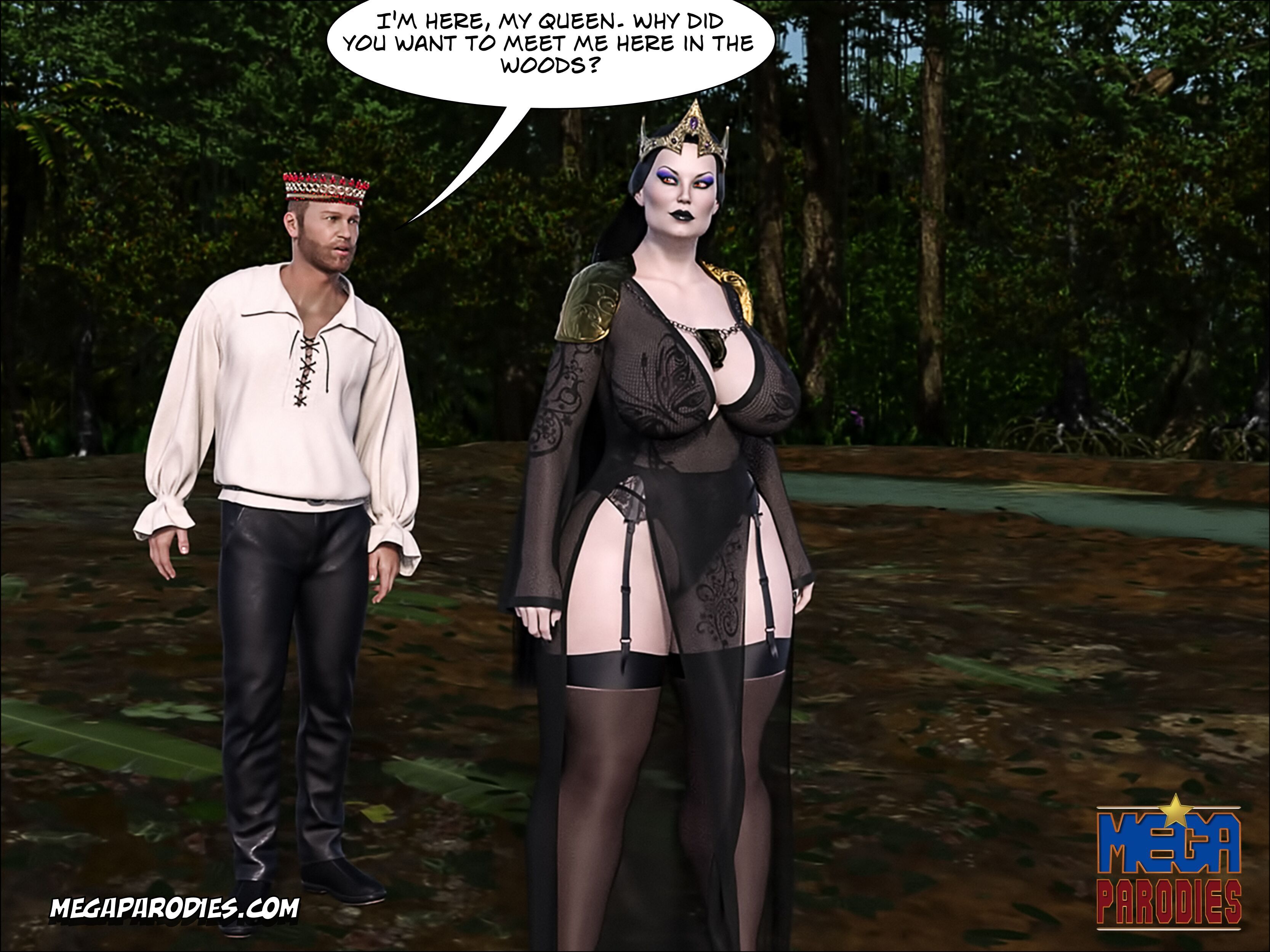 Snow White (Snow White And The Seven Dwarfs) [MegaParodies] - Chapter 2 — Page 8