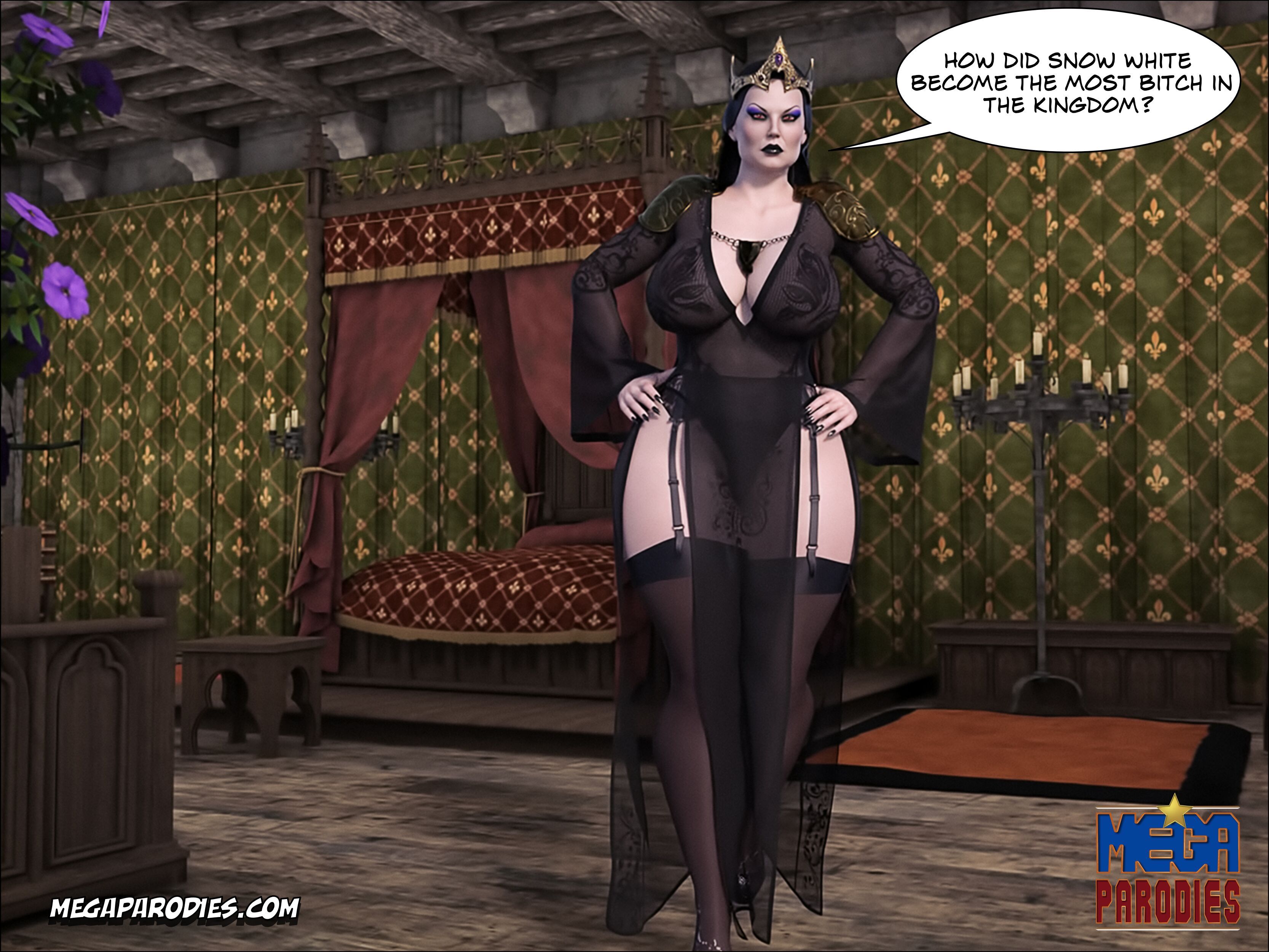 Snow White (Snow White And The Seven Dwarfs) [MegaParodies] - Chapter 1 — Page 52