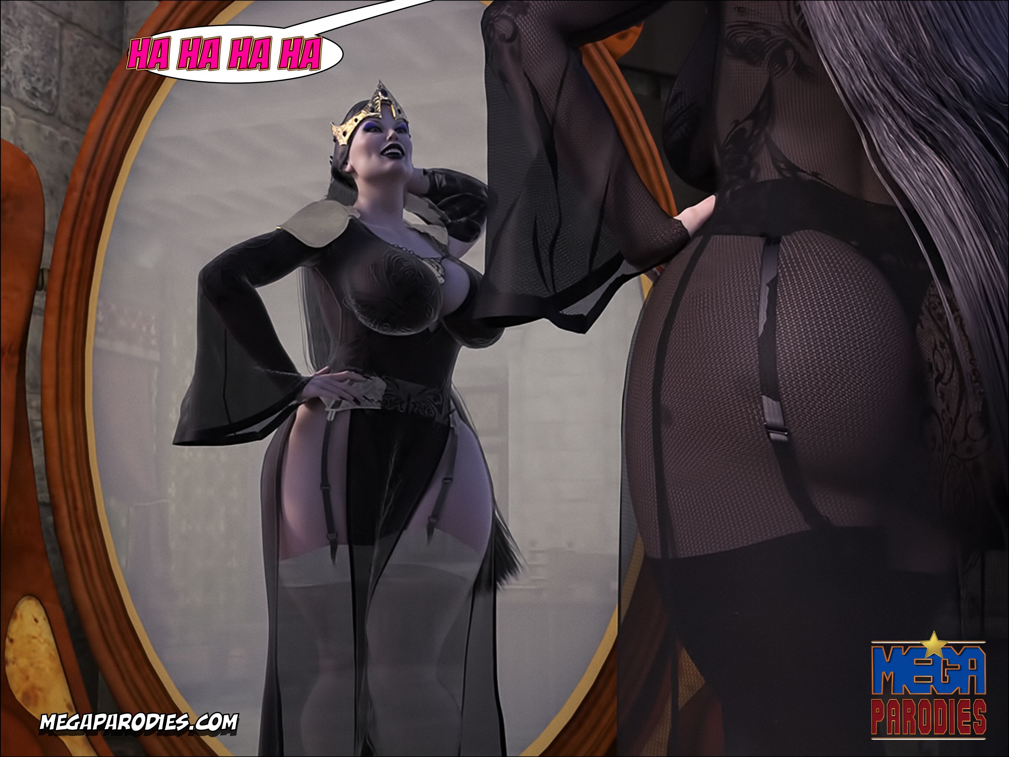 Snow White (Snow White And The Seven Dwarfs) [MegaParodies] - Chapter 1 — Page 6