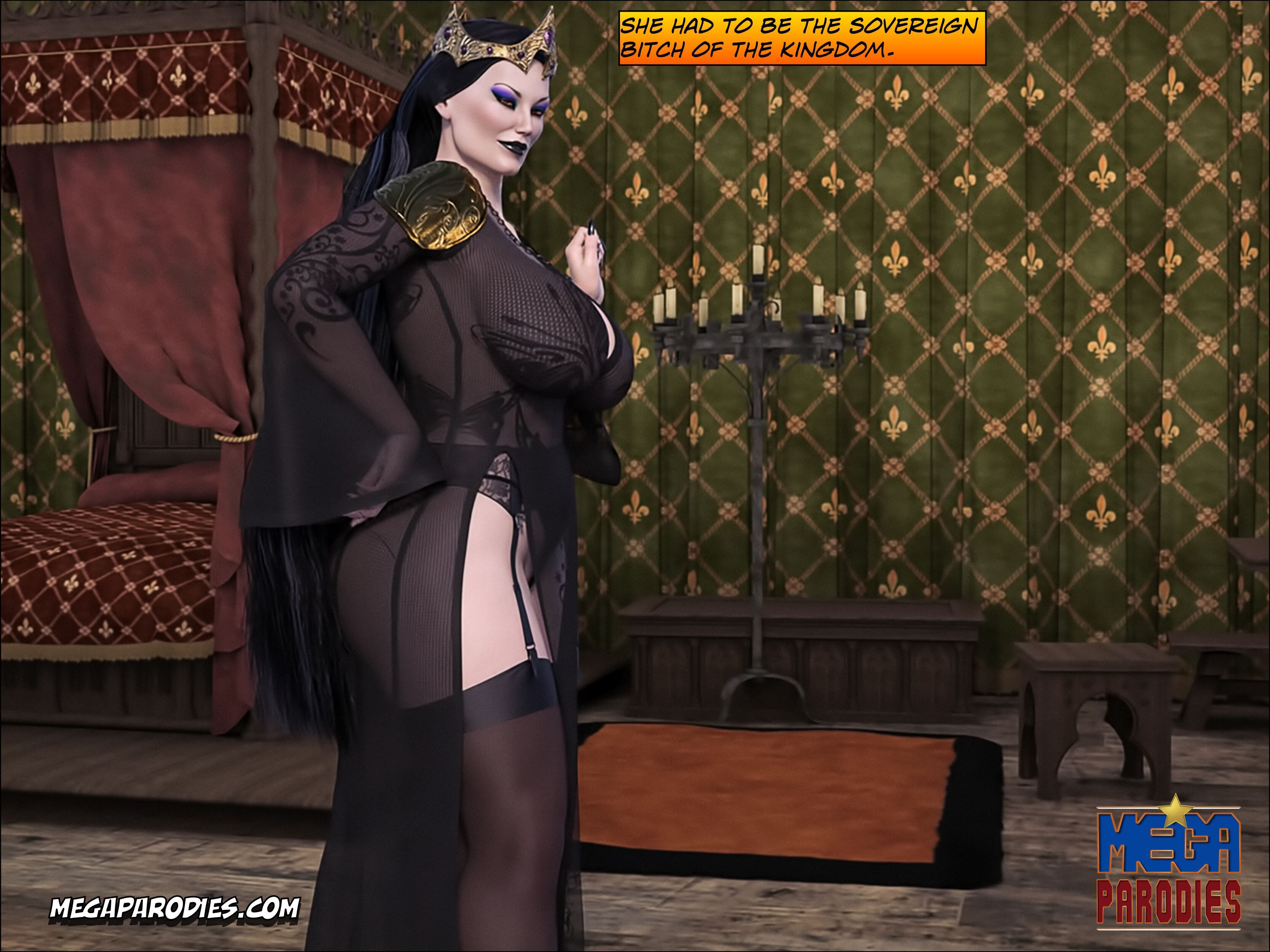 Snow White (Snow White And The Seven Dwarfs) [MegaParodies] - Chapter 1 — Page 8