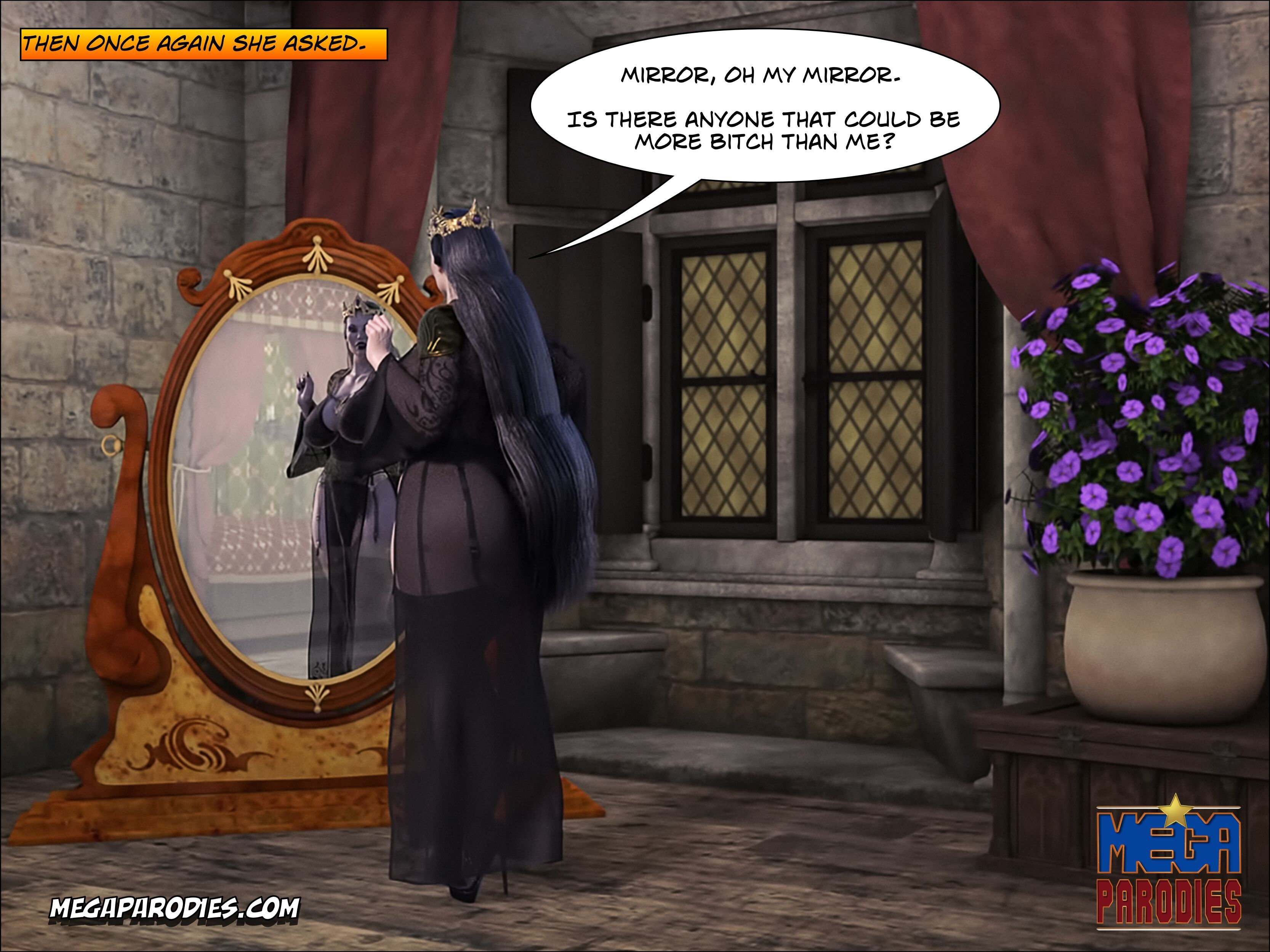 Snow White (Snow White And The Seven Dwarfs) [MegaParodies] - Chapter 1 — Page 9