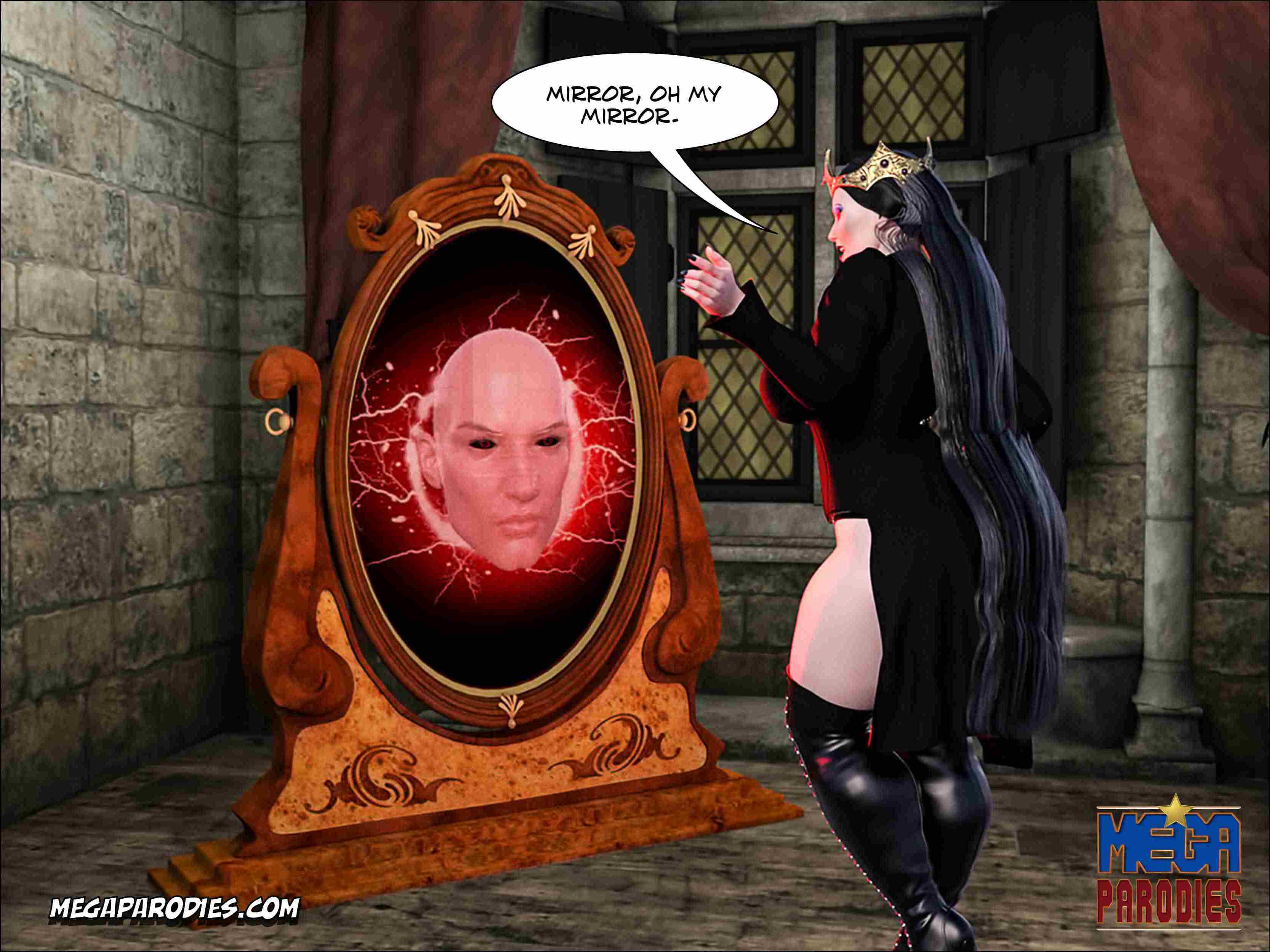 Snow White (Snow White And The Seven Dwarfs) [MegaParodies] - Chapter 3 — Page 56