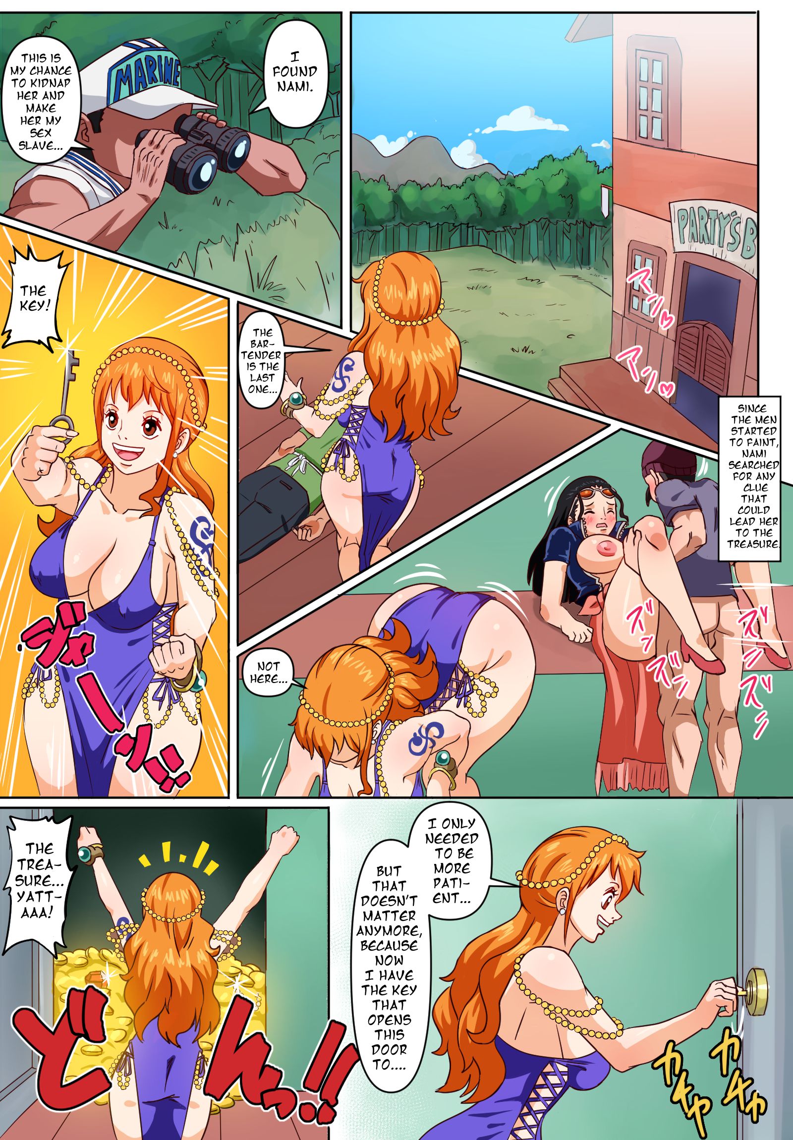 Pirate Girls At The Bar (One Piece) [Pink Pawg] - Chapter 1 — Page 22