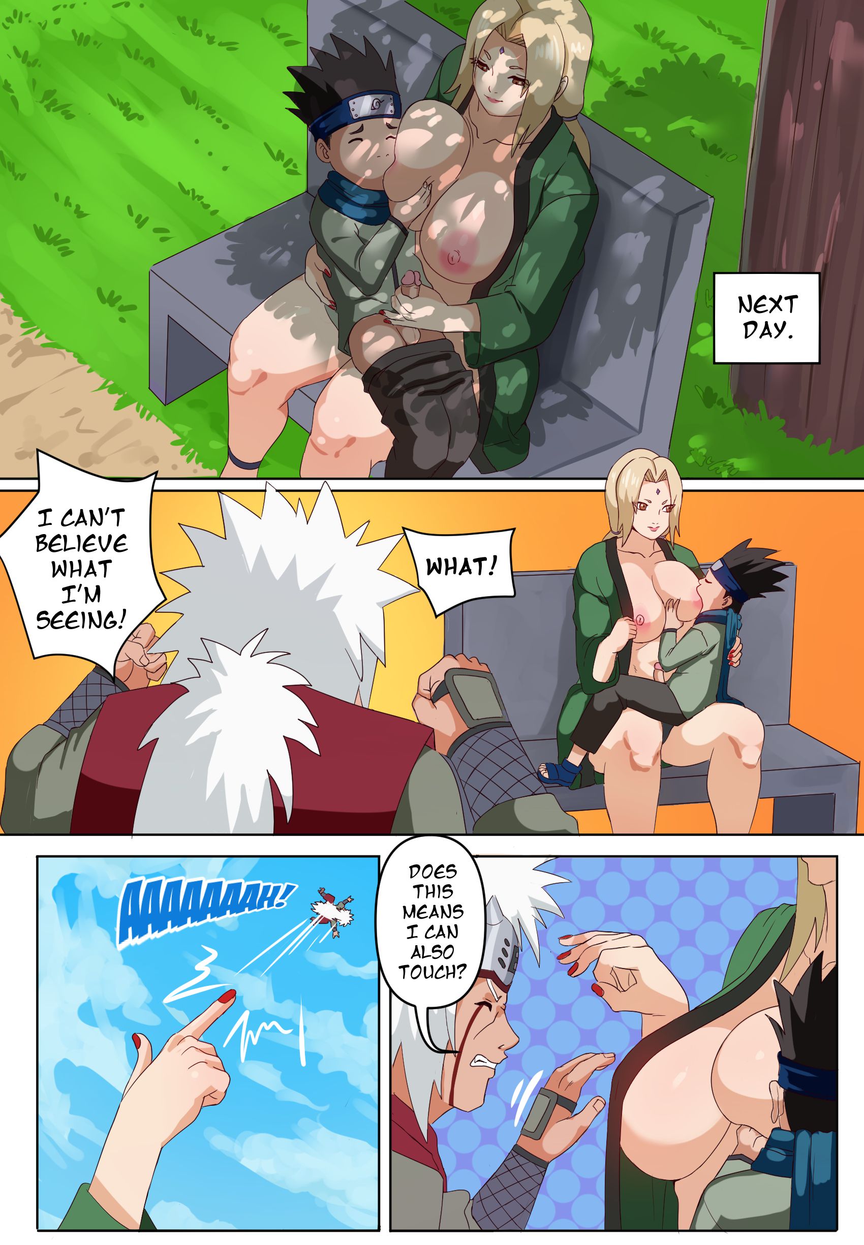 Tsunade And Konohamaru (Naruto) [Pink Pawg] - Chapter 1 — Page 33