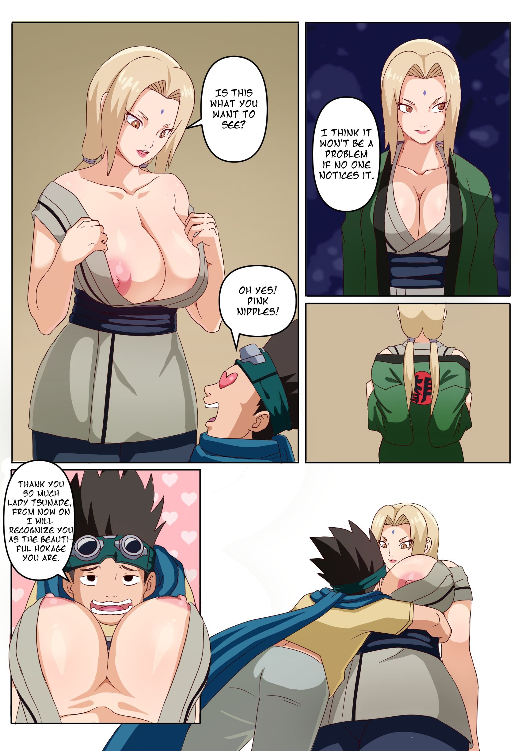 Tsunade And Konohamaru (Naruto) [Pink Pawg] - Chapter 1 — Page 6