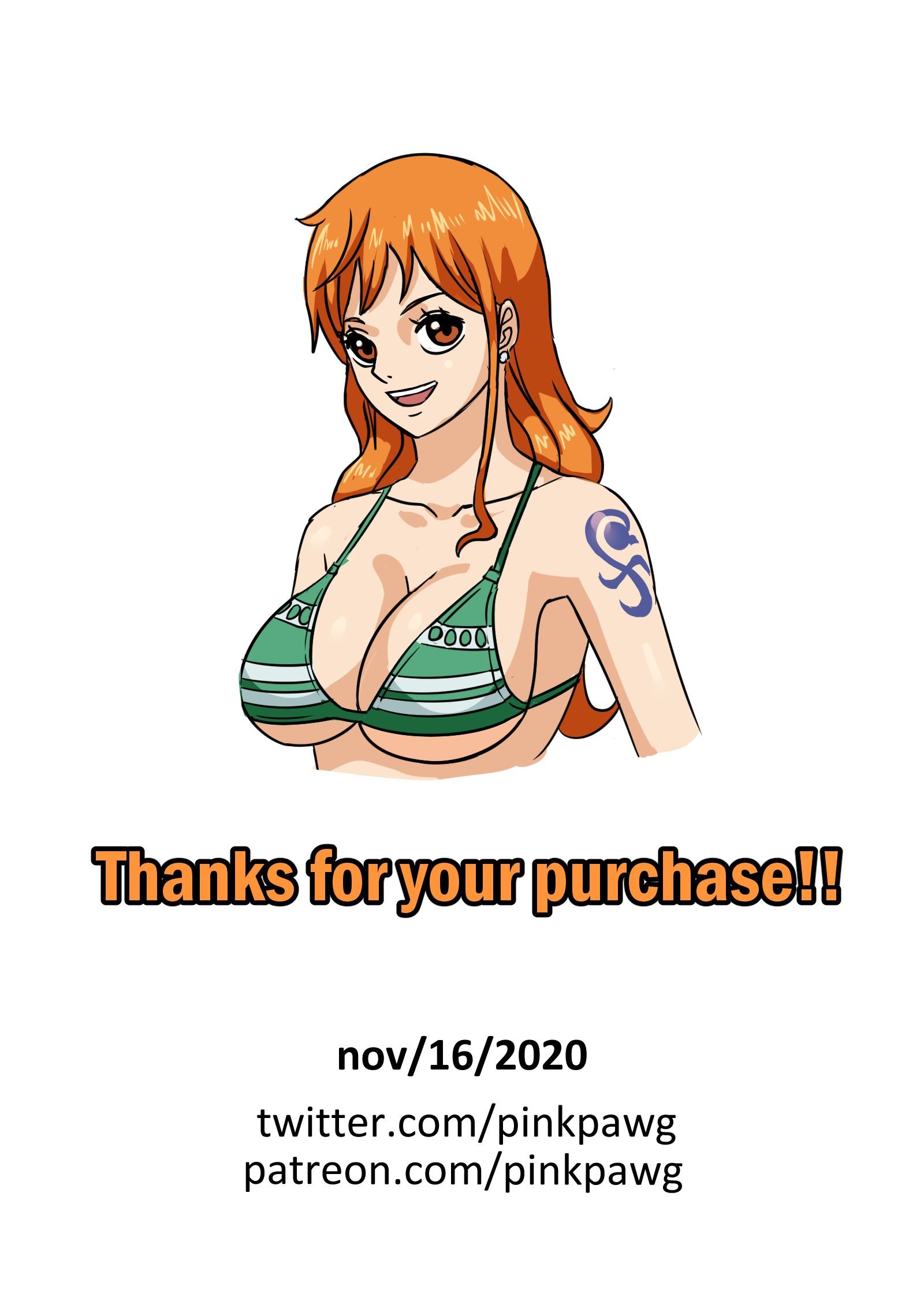 A Chance With Nami (One Piece) [Pink Pawg] - Chapter 1 — Page 12