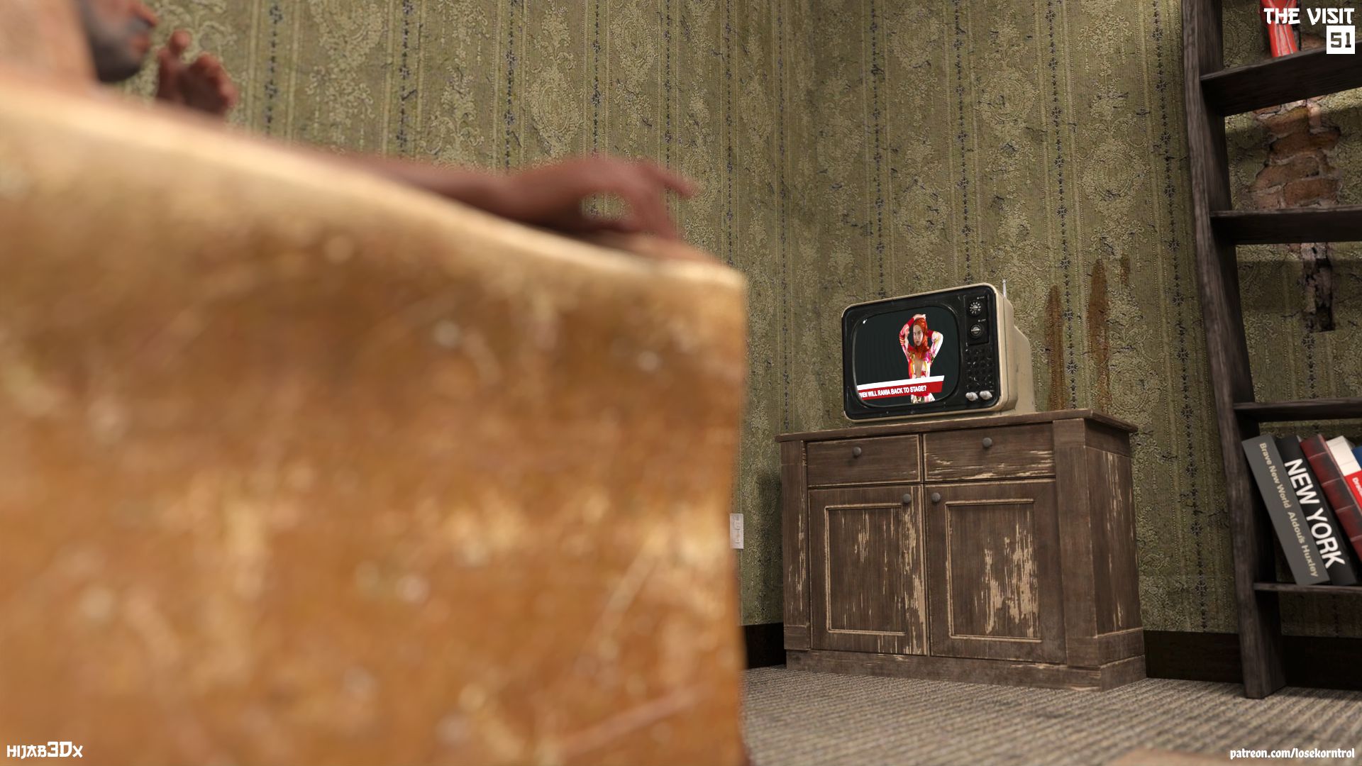 The Visit [LoseKorntrol , Hijab 3DX] - Chapter 1 — Page 51