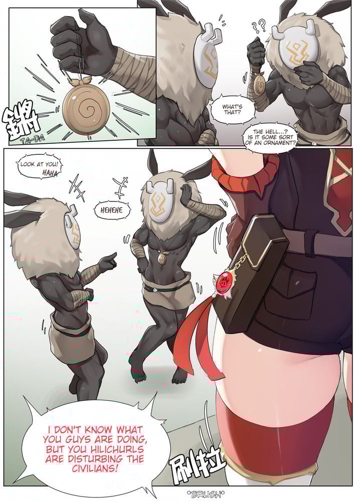 If Scenario – Amber (Genshin Impact) [K0NG] - Chapter 1 — Page 4