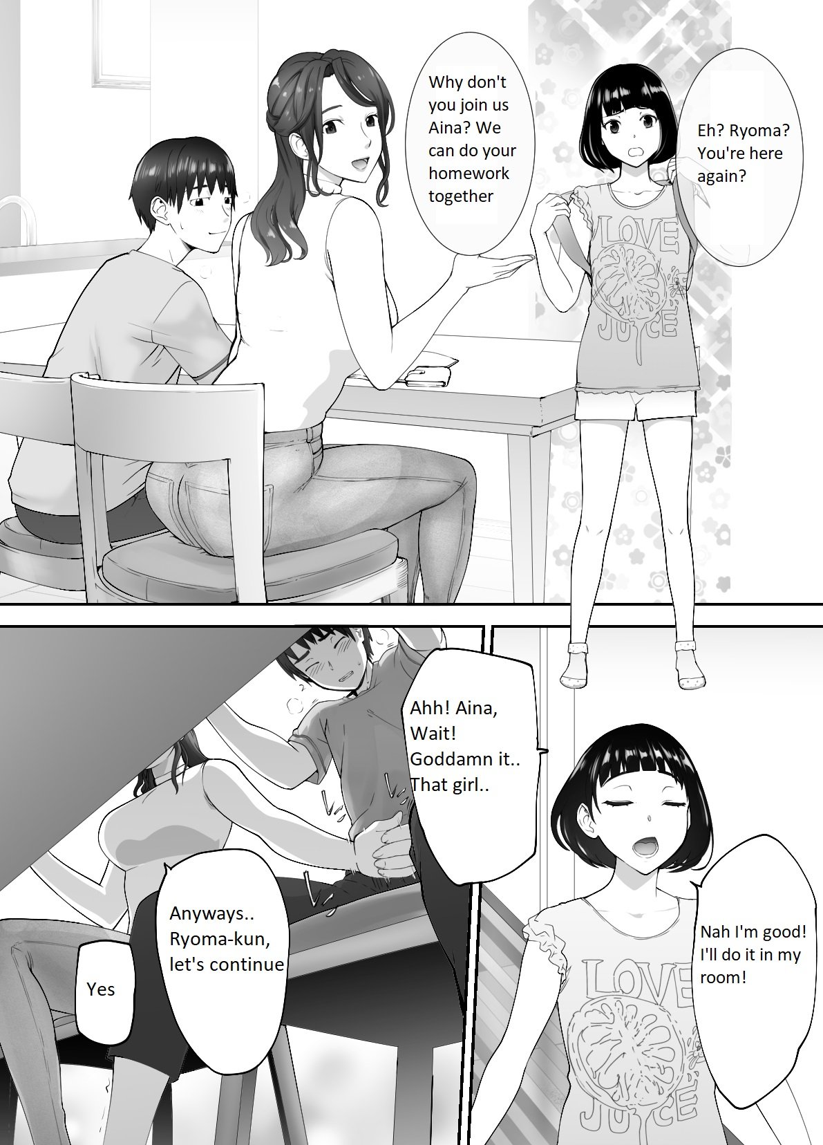 My Childhood Friend Is Doing It With My Mom [Pink Taro] - Chapter 2 — Page 18